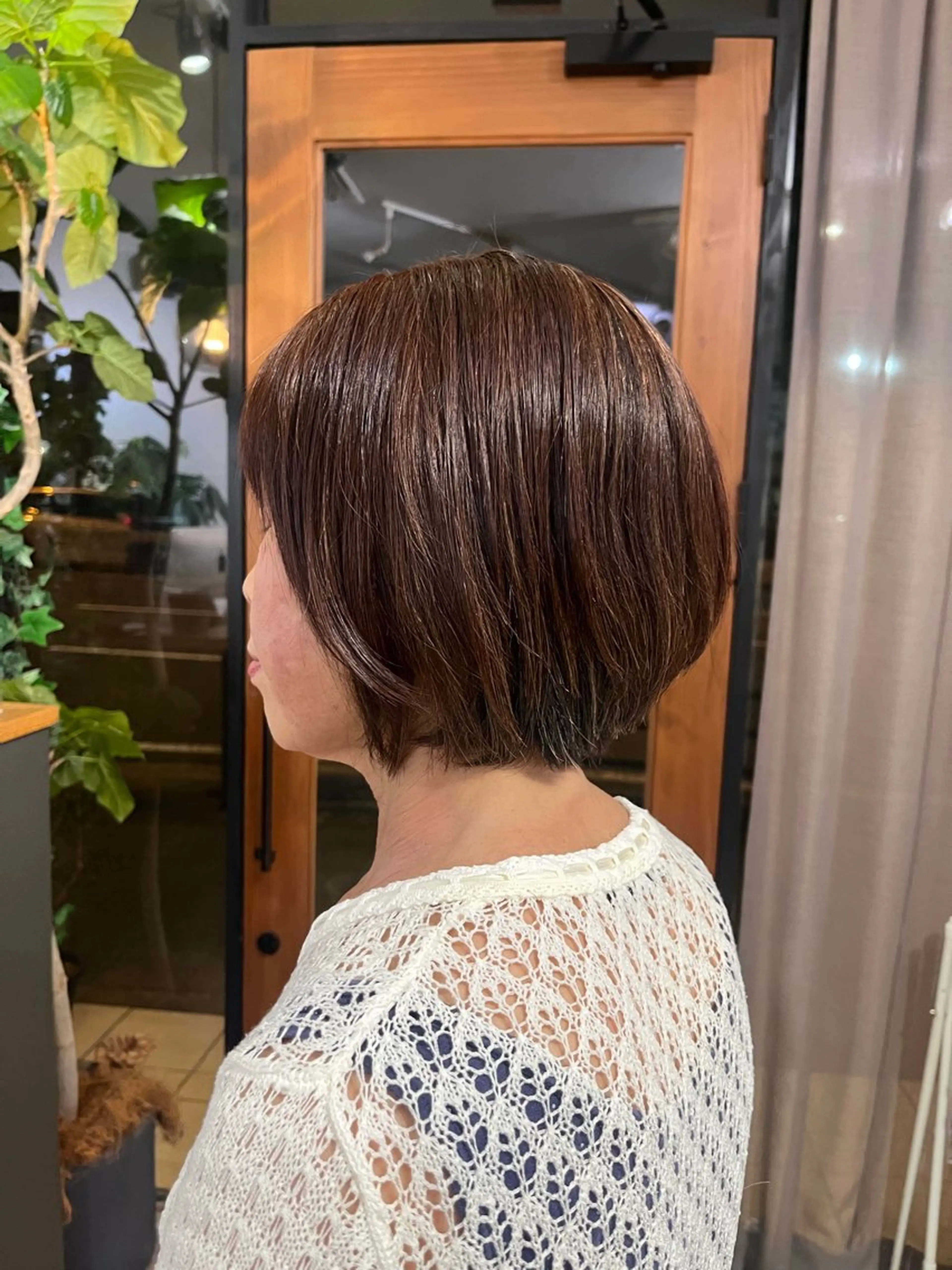 ショート ショートボブ ボブ ショートヘア 友 美海のヘアスタイル