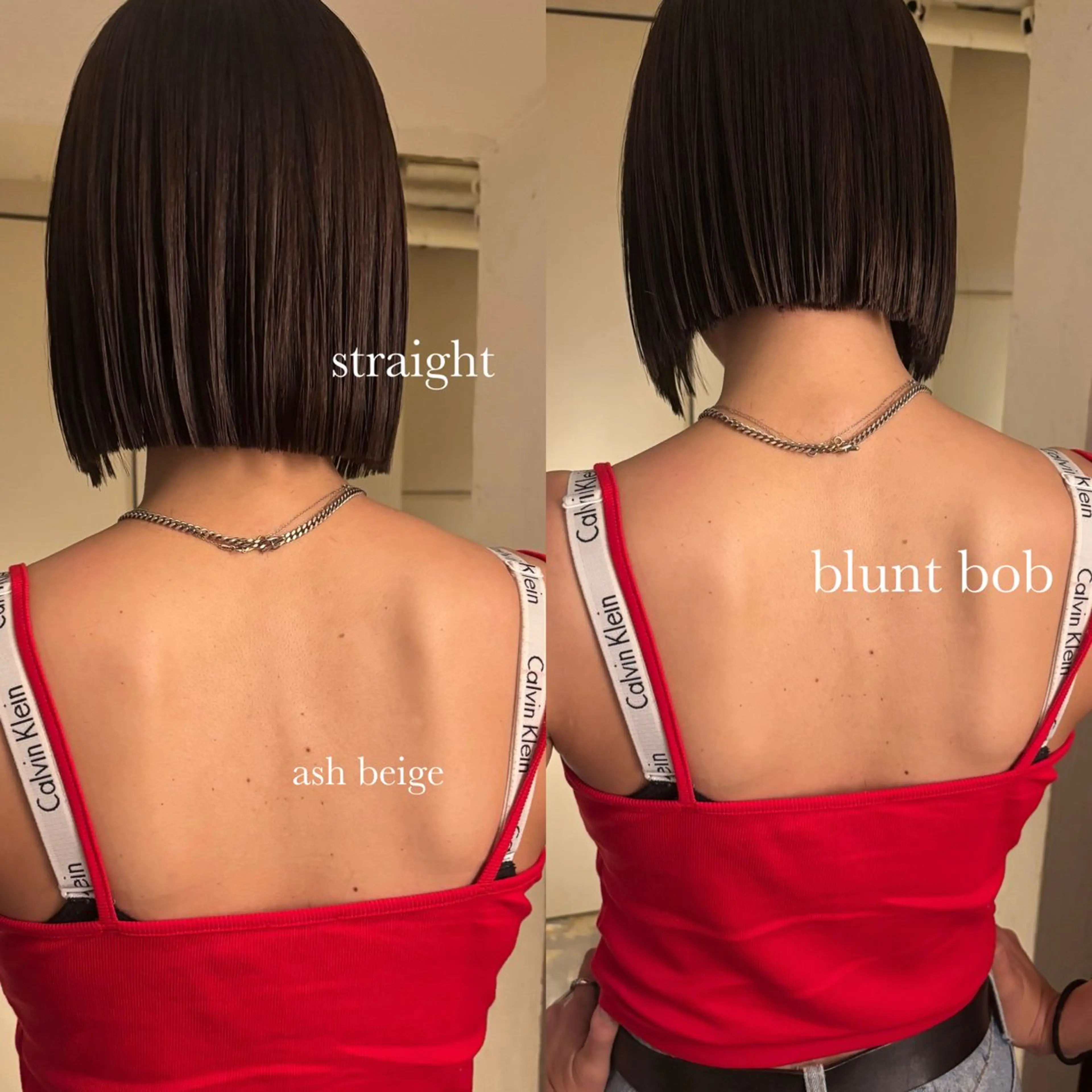 ⌇cut✂︎ + straight🌿 ⌇の写真