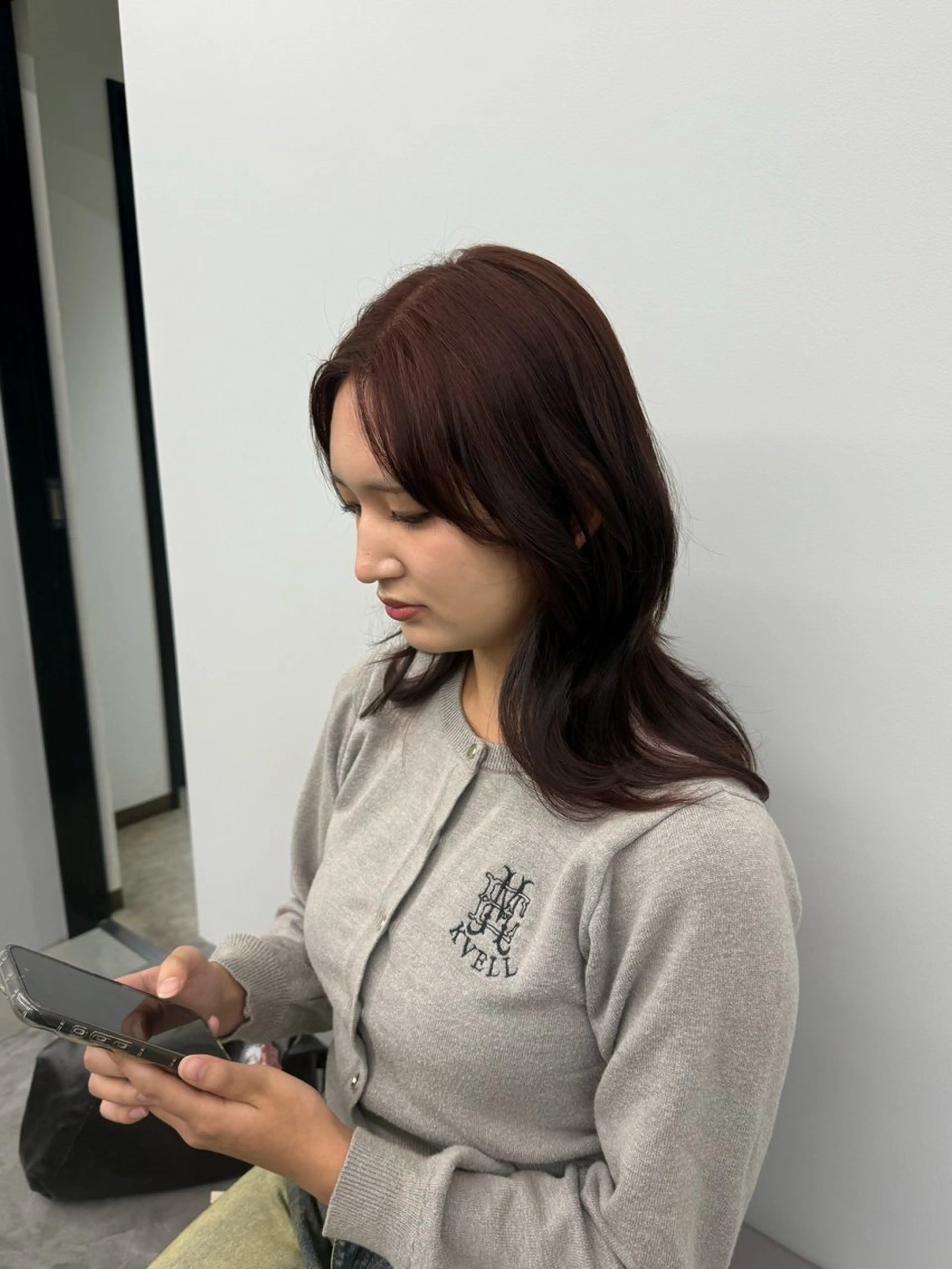 ミディアム ヘアカラー SARINA ROCCO3rdのヘアスタイル