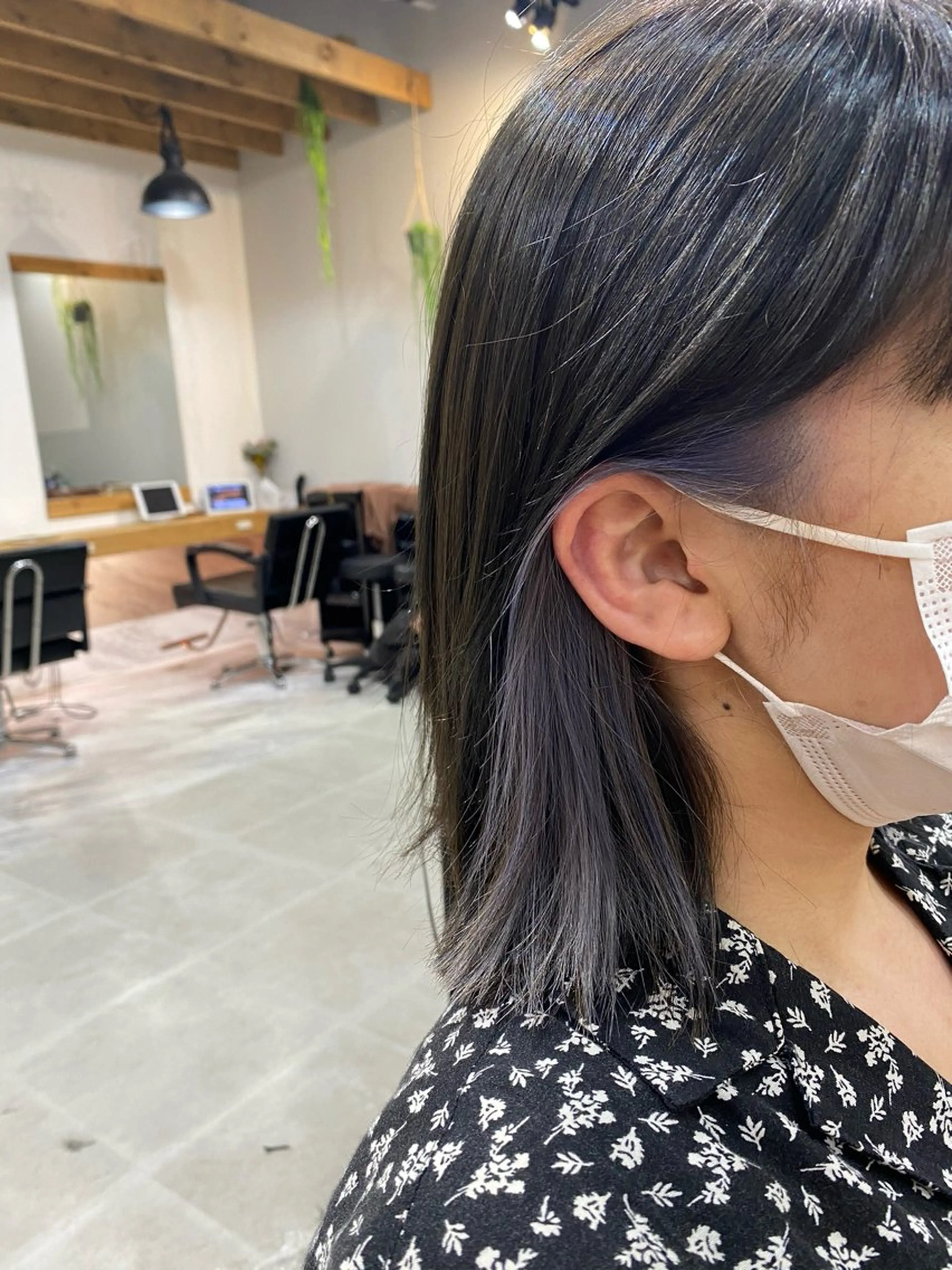 ミディアム カラー カット ヘアカラー トリートメント IwAsh二俣川所属・IwAsh✄﻿ アオイのヘアスタイル