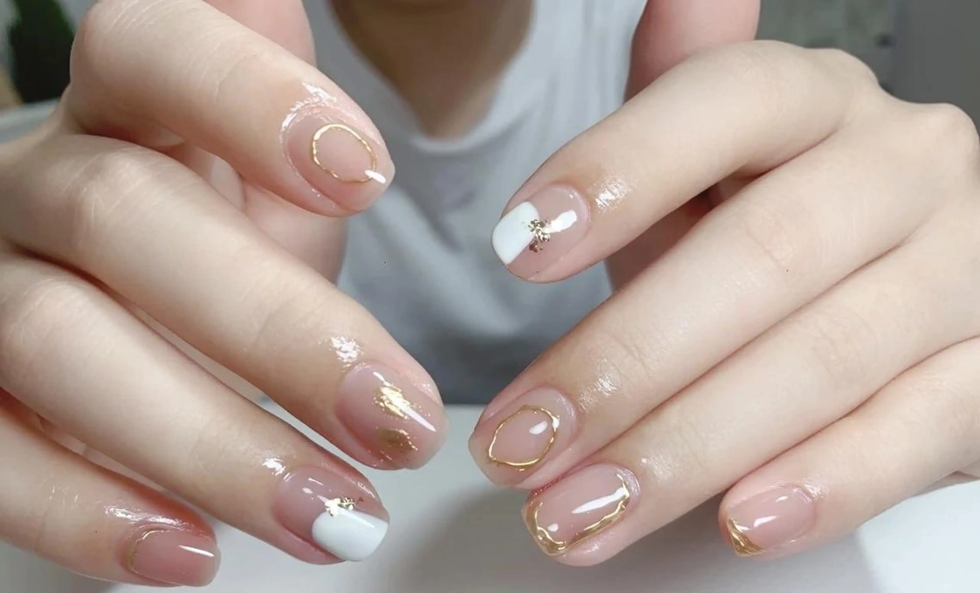 ネイル へぜリヒ ·もものネイルデザイン