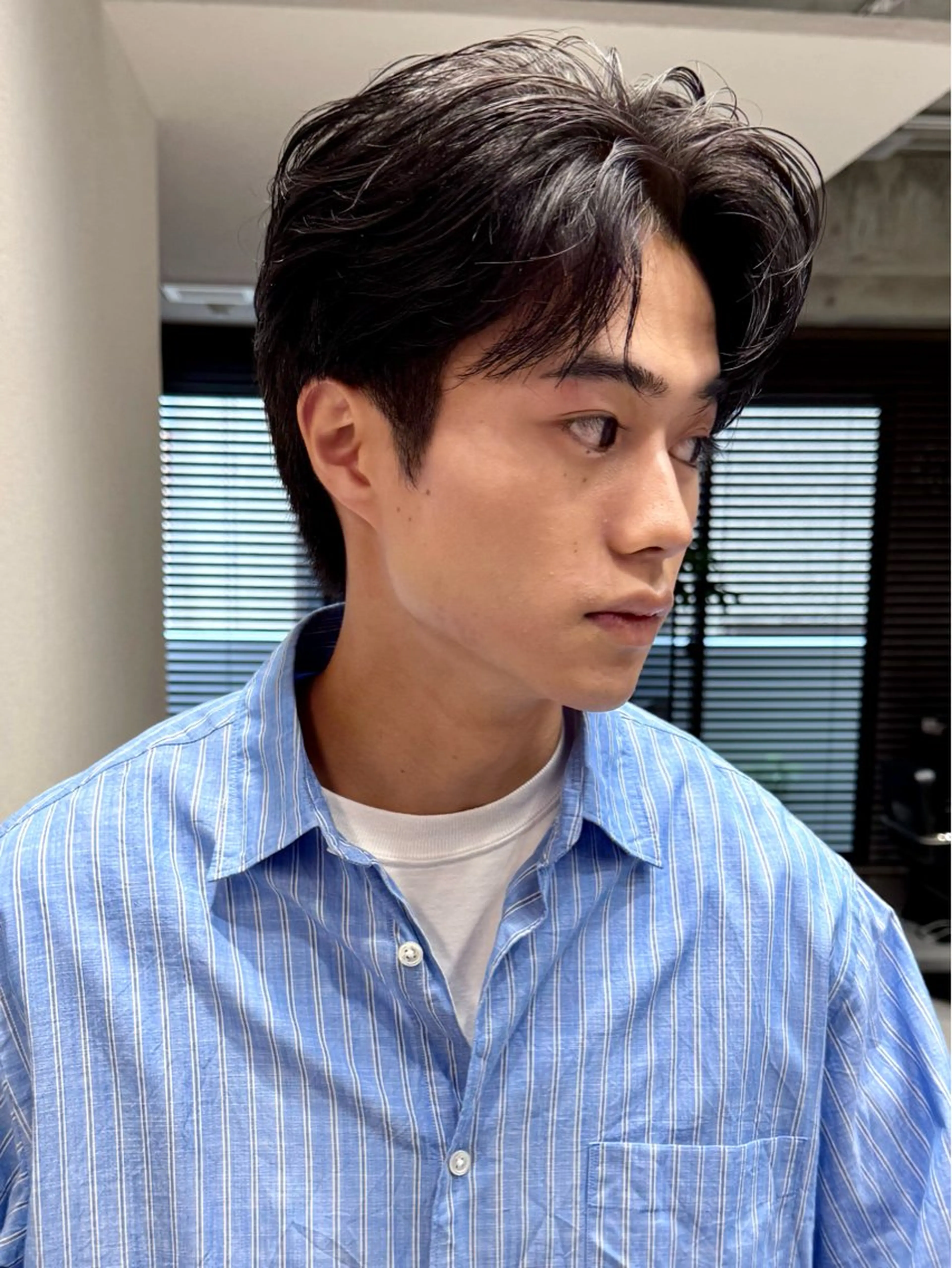 ショート カット パーマ 【メンズ特化】 新築New Openのヘアスタイル