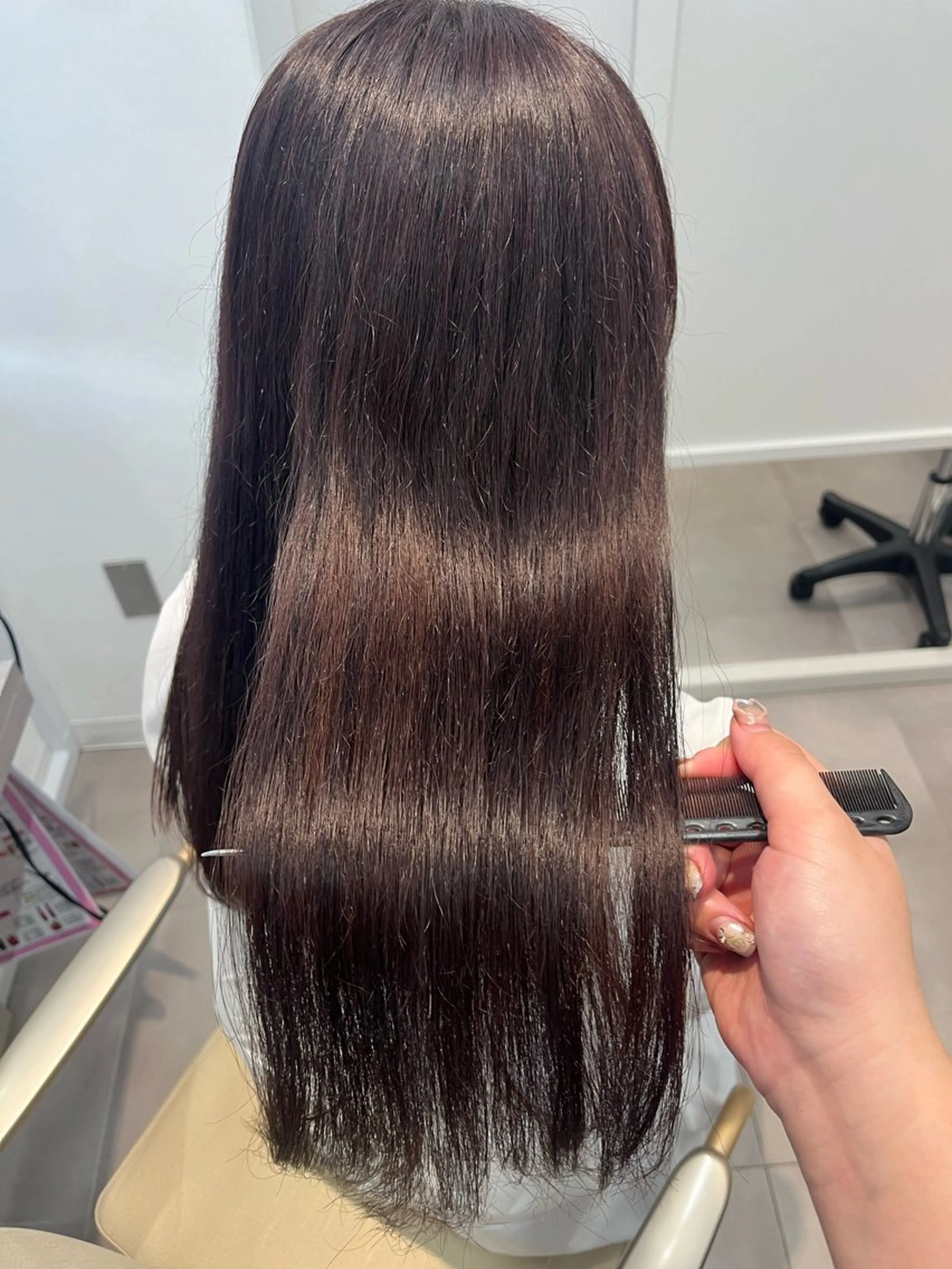 ロング カラー みう/仙台/暖色/ 艶髪/顔周りカットのヘアスタイル