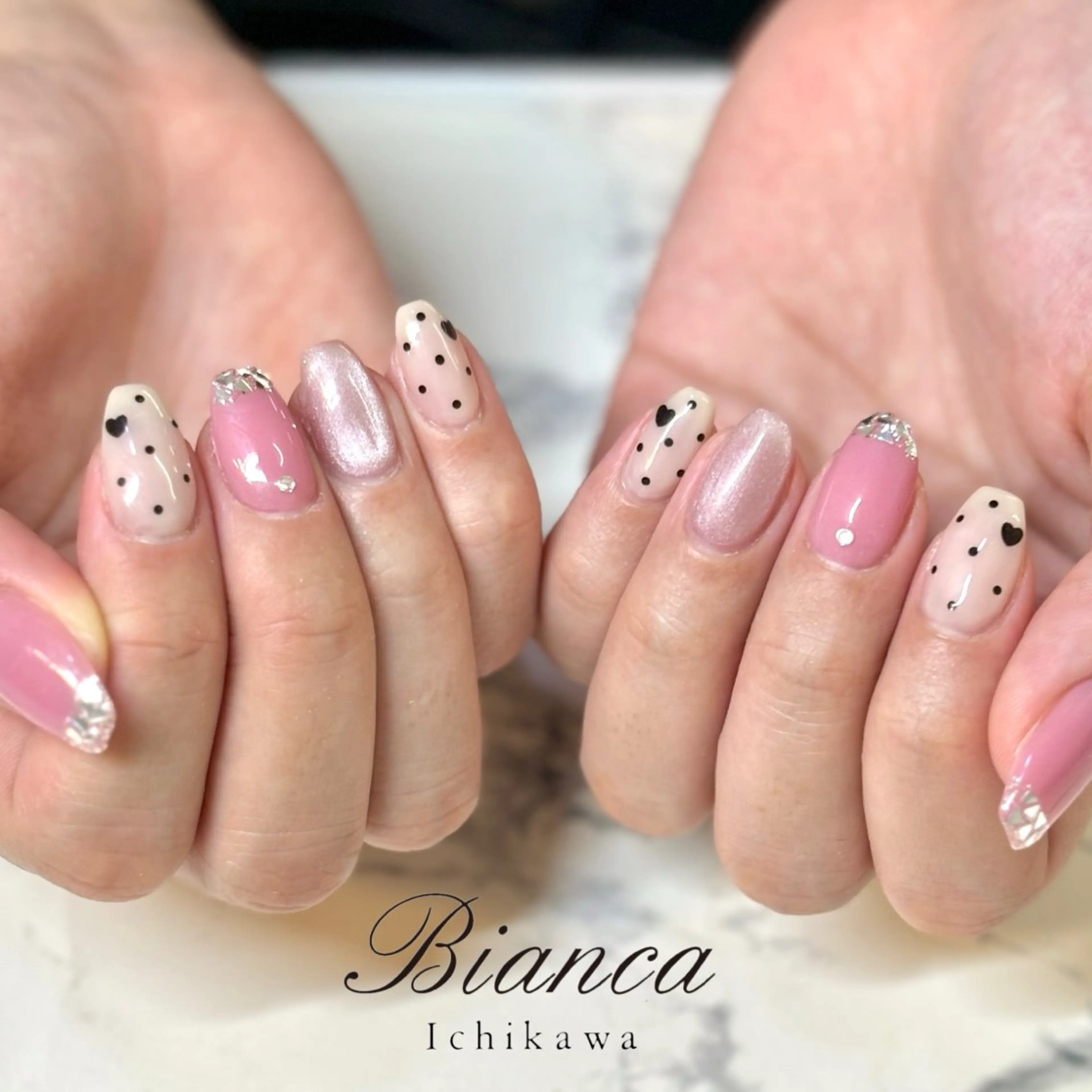 ネイル ハンドネイル 🕊️Bianca 児玉🕊️のネイルデザイン