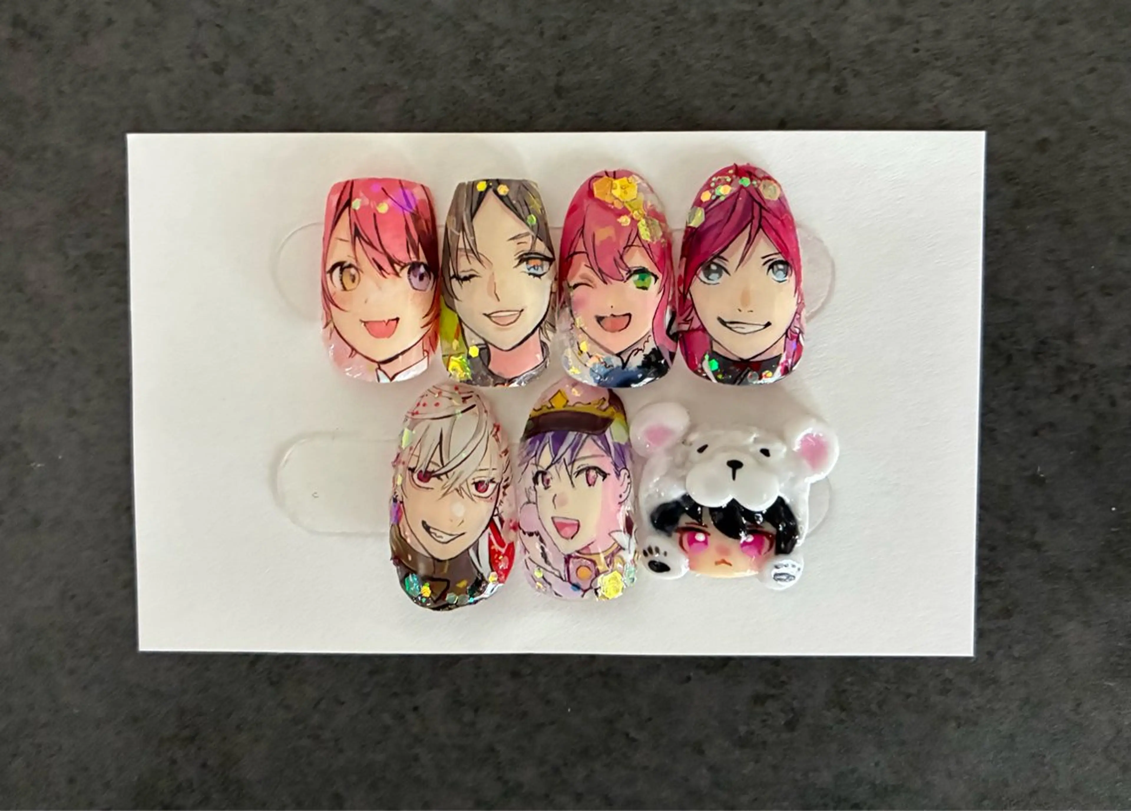 【Jrネイリスト価格💅】【他店ベース】痛ネイル1本の写真