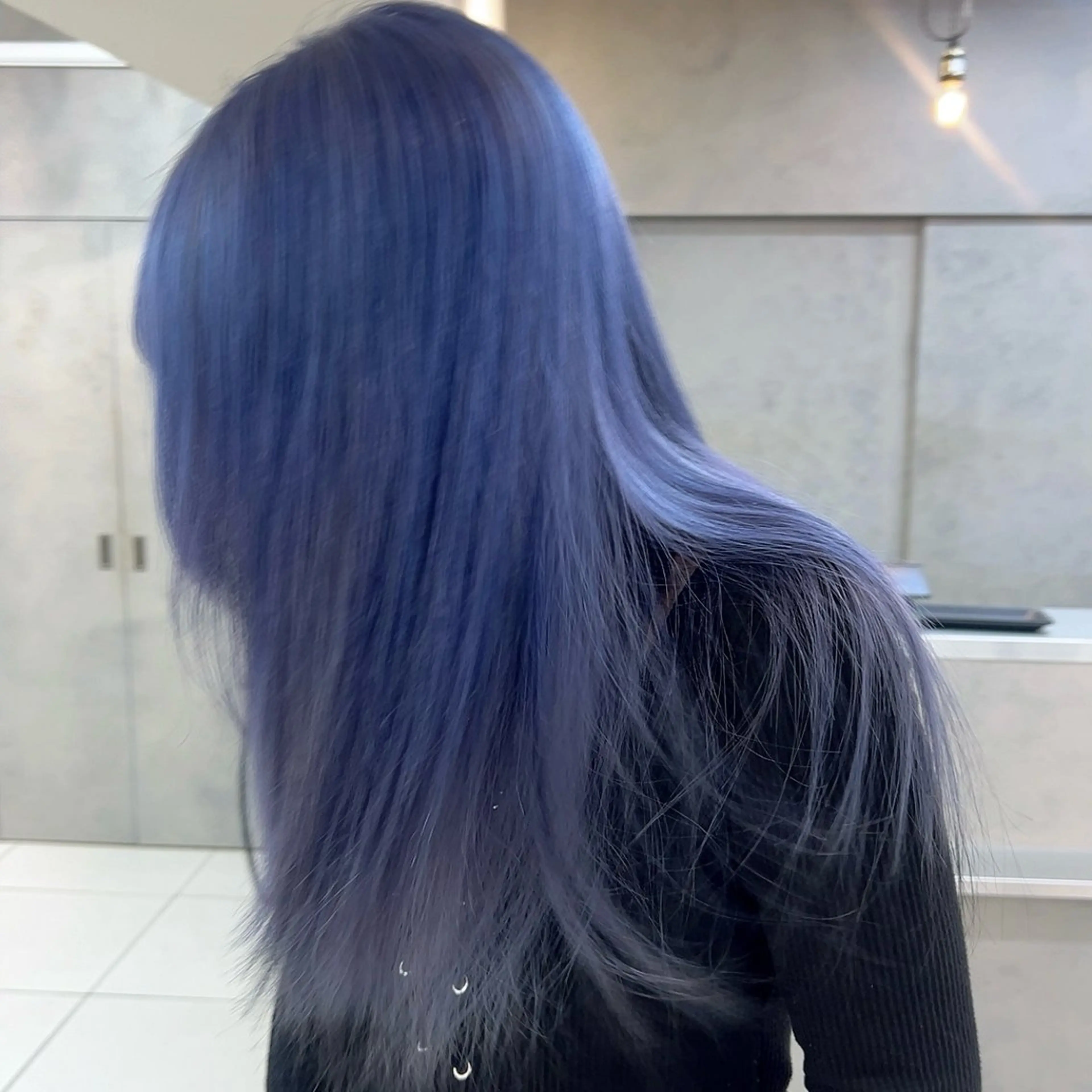 セミロング vain　渋谷【ヴェイン シブヤ】所属・Rio / 縮毛矯正🍒のヘアスタイル