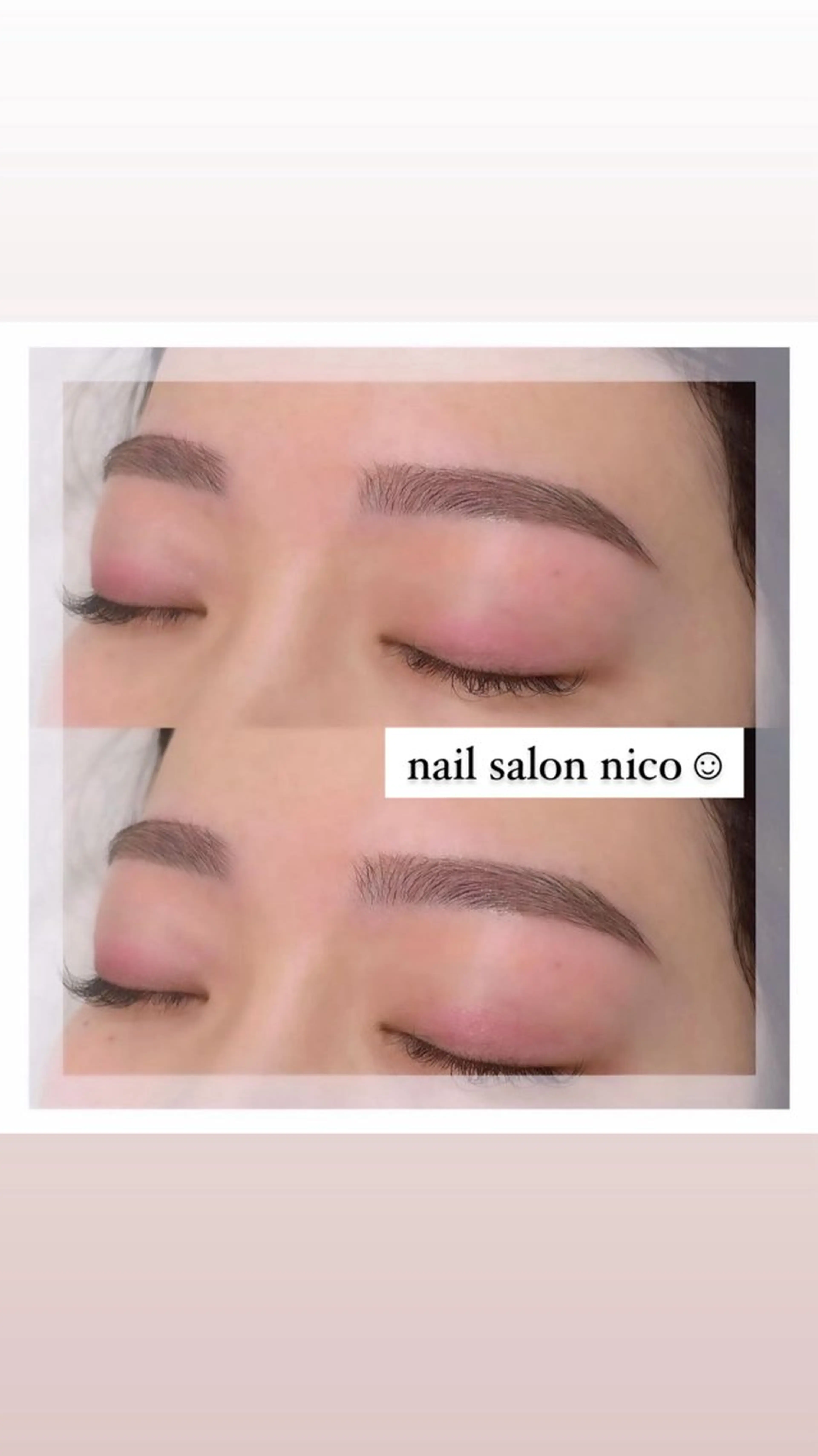 アイブロウ ワックス脱毛 その他(アイブロウ) nail salon nico.AIRIのネイルデザイン