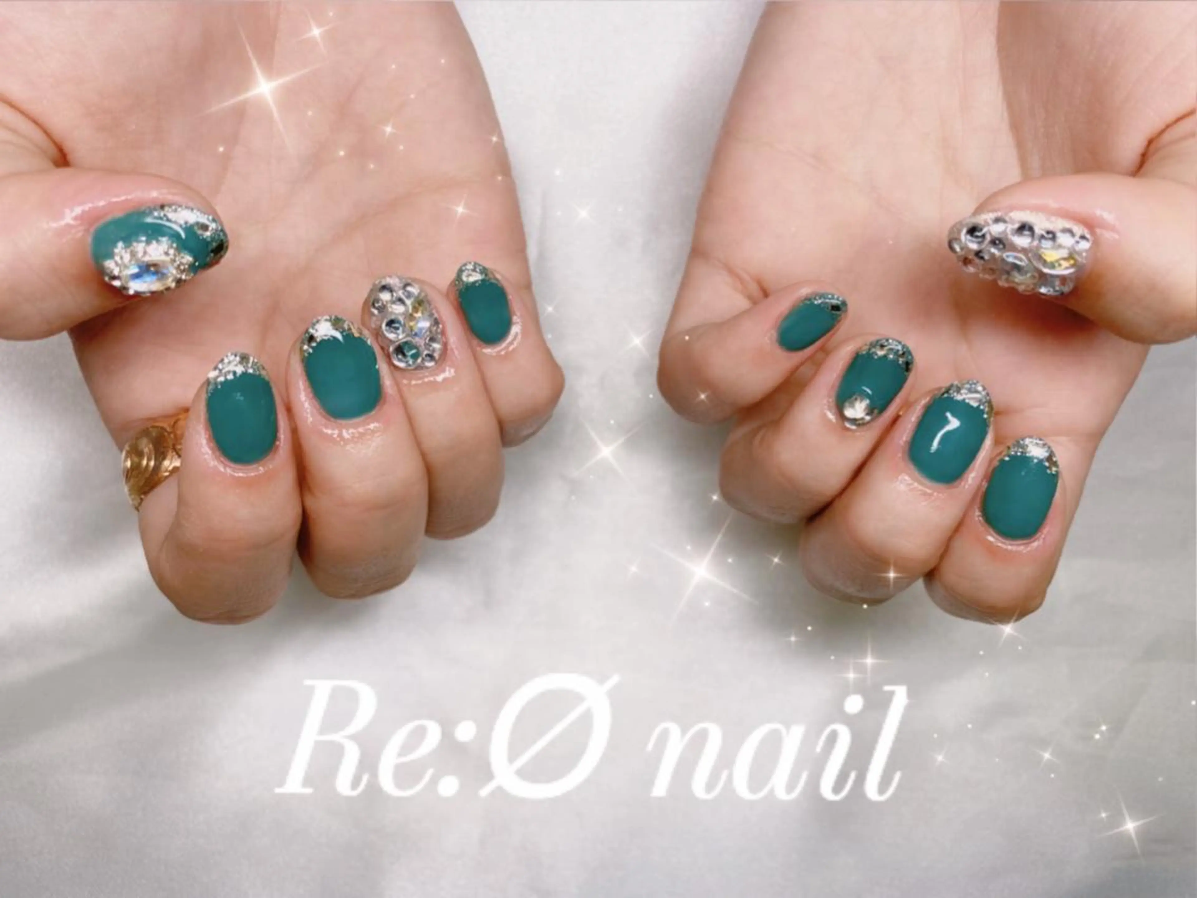 ネイル ハンドネイル Re:Ø nail 🩵TSUJIのネイルデザイン