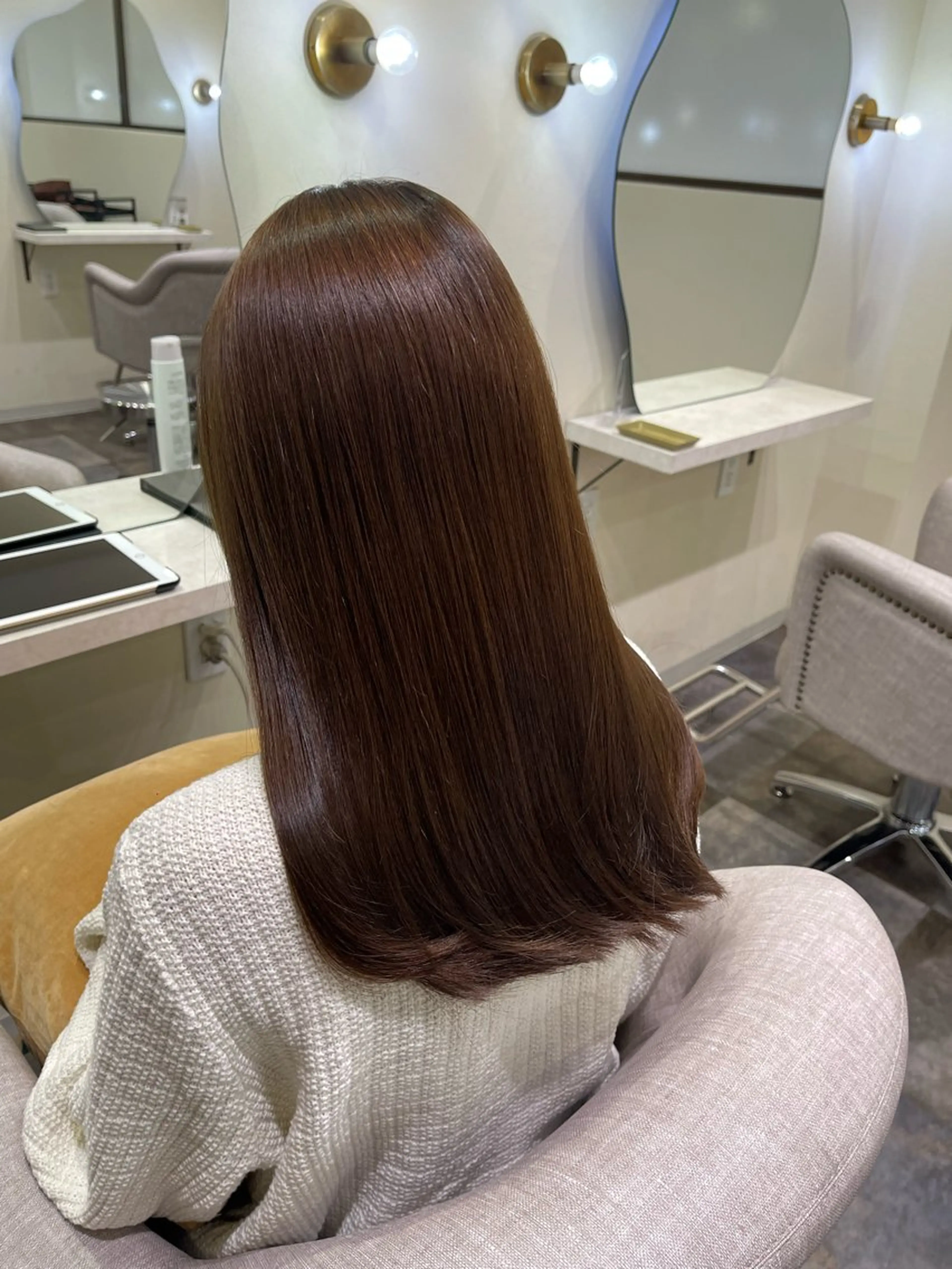 【髪質改善✨透明感カラー×髪質改善トリートメント】モデル特別プライス🌸の写真