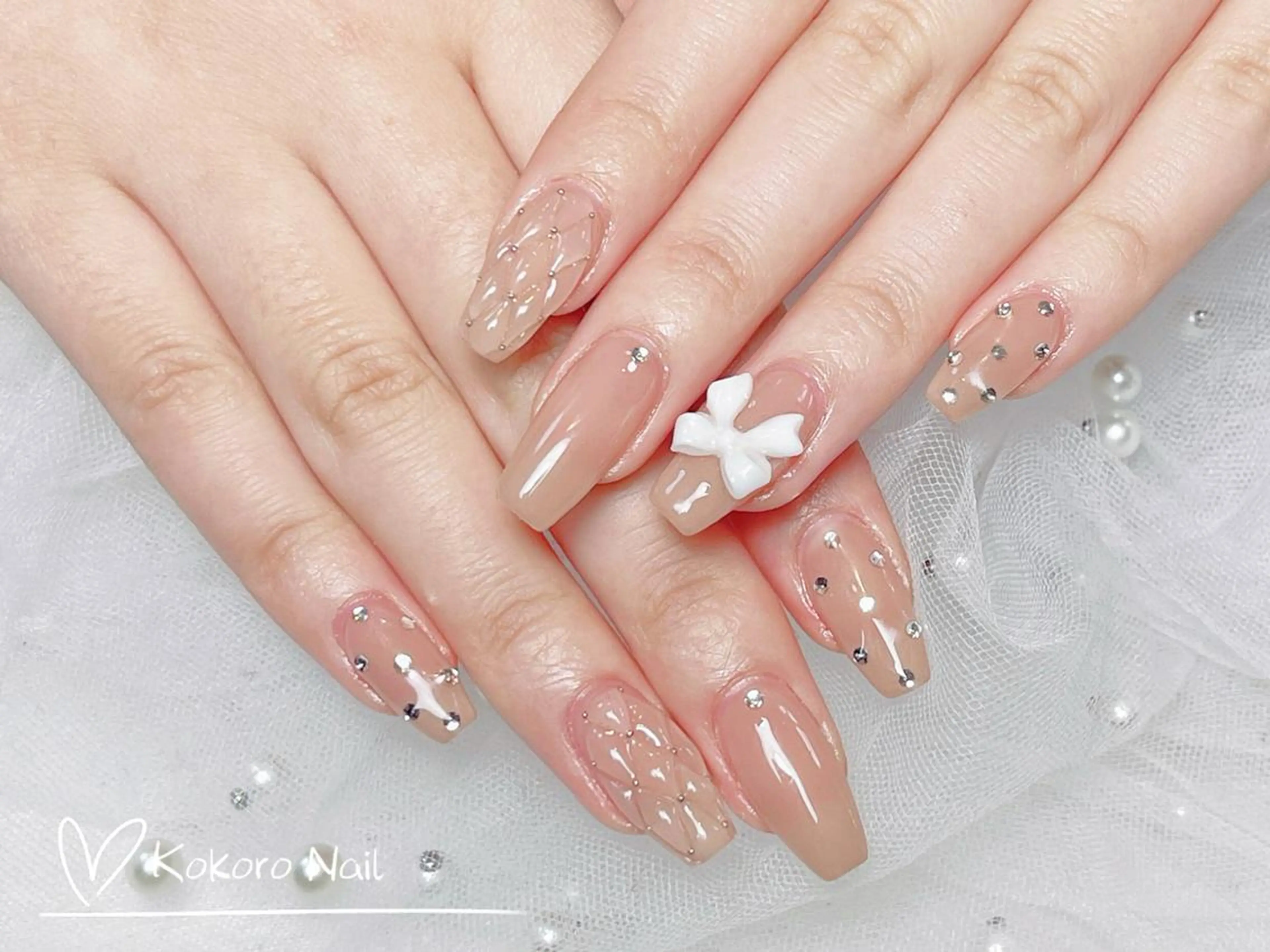 ネイル ハンドネイル ハンドケア 🎀ナナ 🎀のネイルデザイン