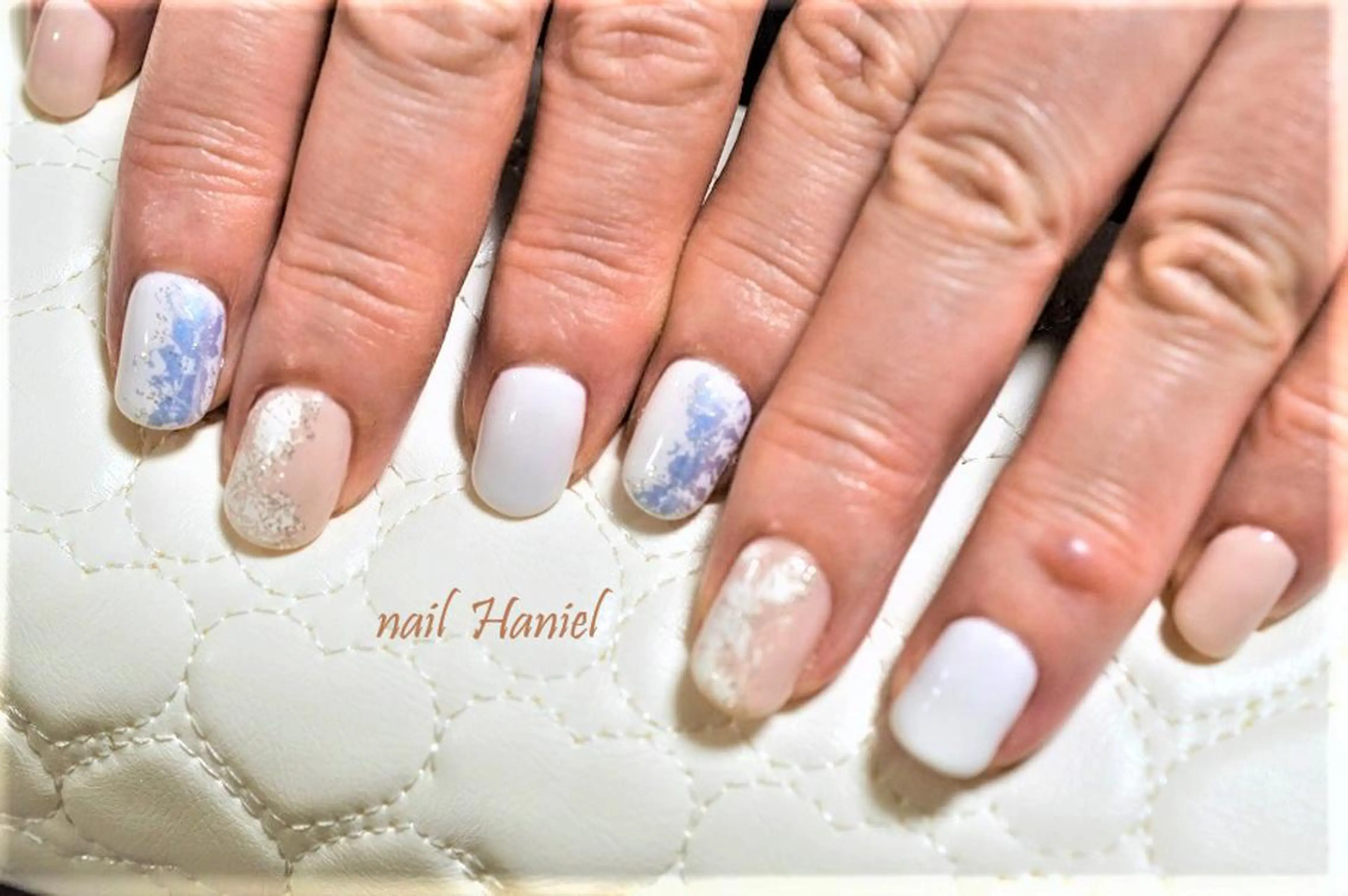 ネイル フットネイル ジェルネイル ワンカラーネイル パラジェル nail Haniel所属・半蔵門サロンハニエル 魅神 ちよのネイルデザイン