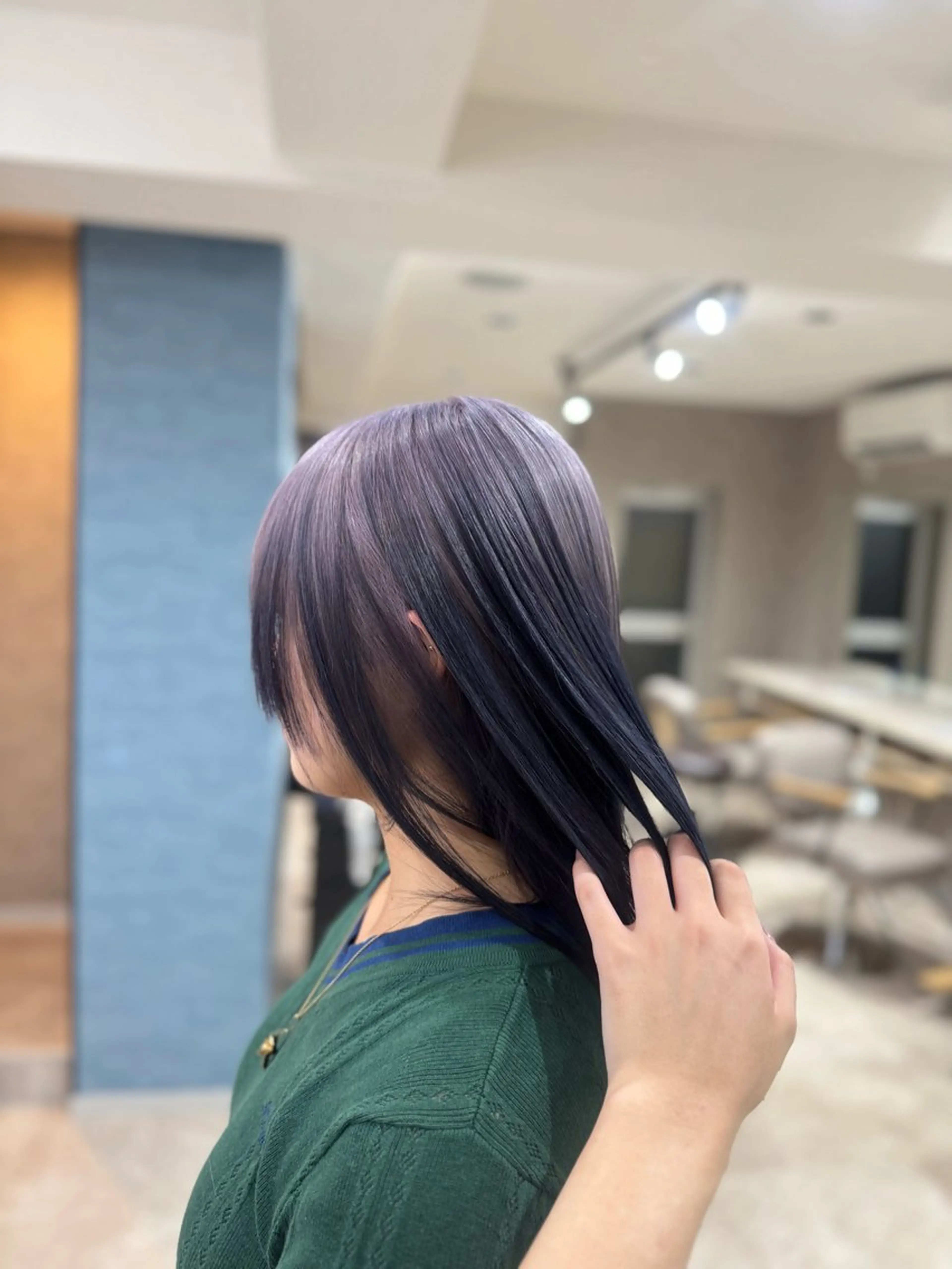 セミロング ヘアカラー トリートメント Re:ICE所属・はな / Re:ICEのヘアスタイル