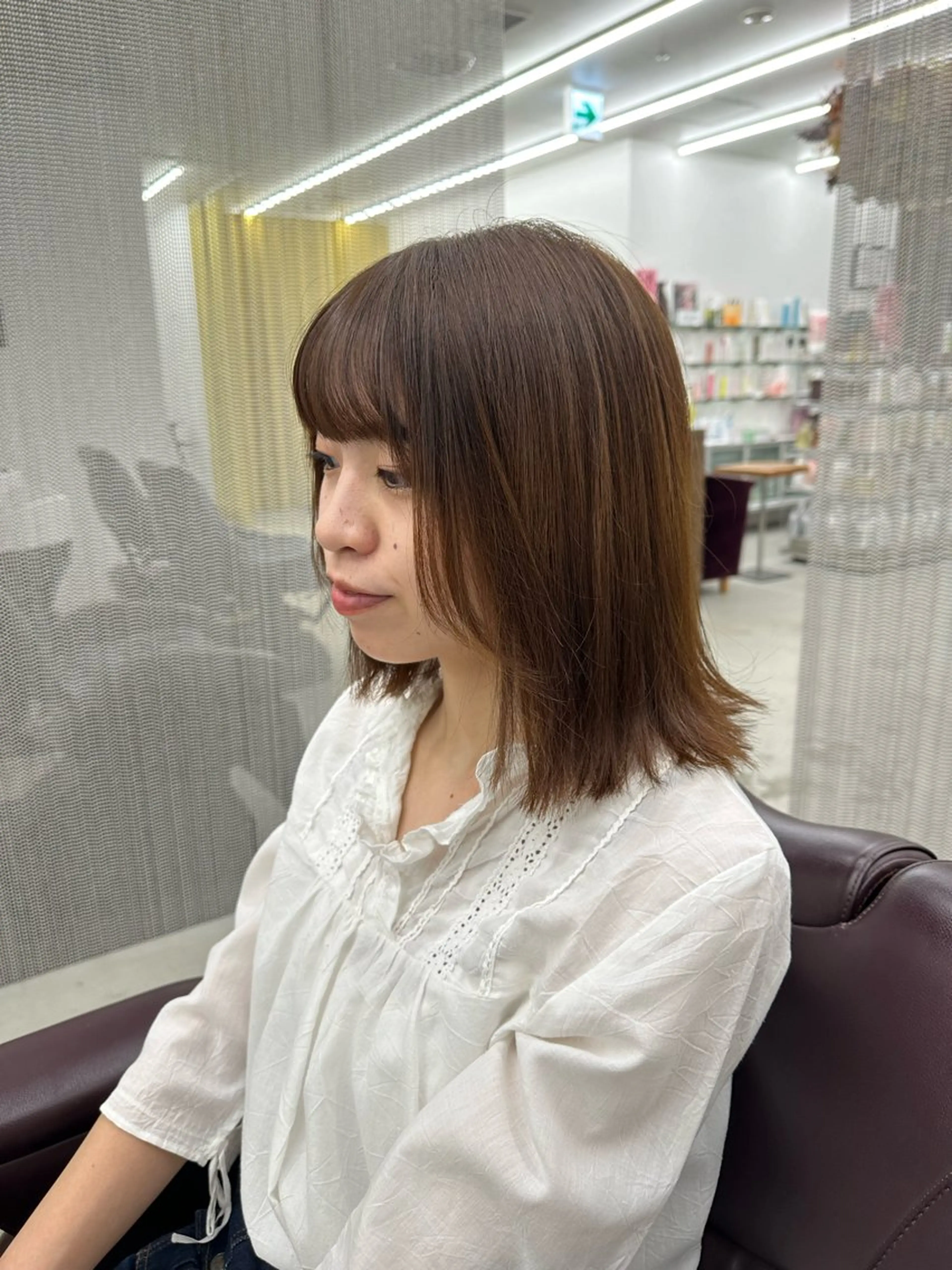 ロング レイヤーカット トリートメント カット ボブ ショート 髪質改善  相澤晃希のヘアスタイル