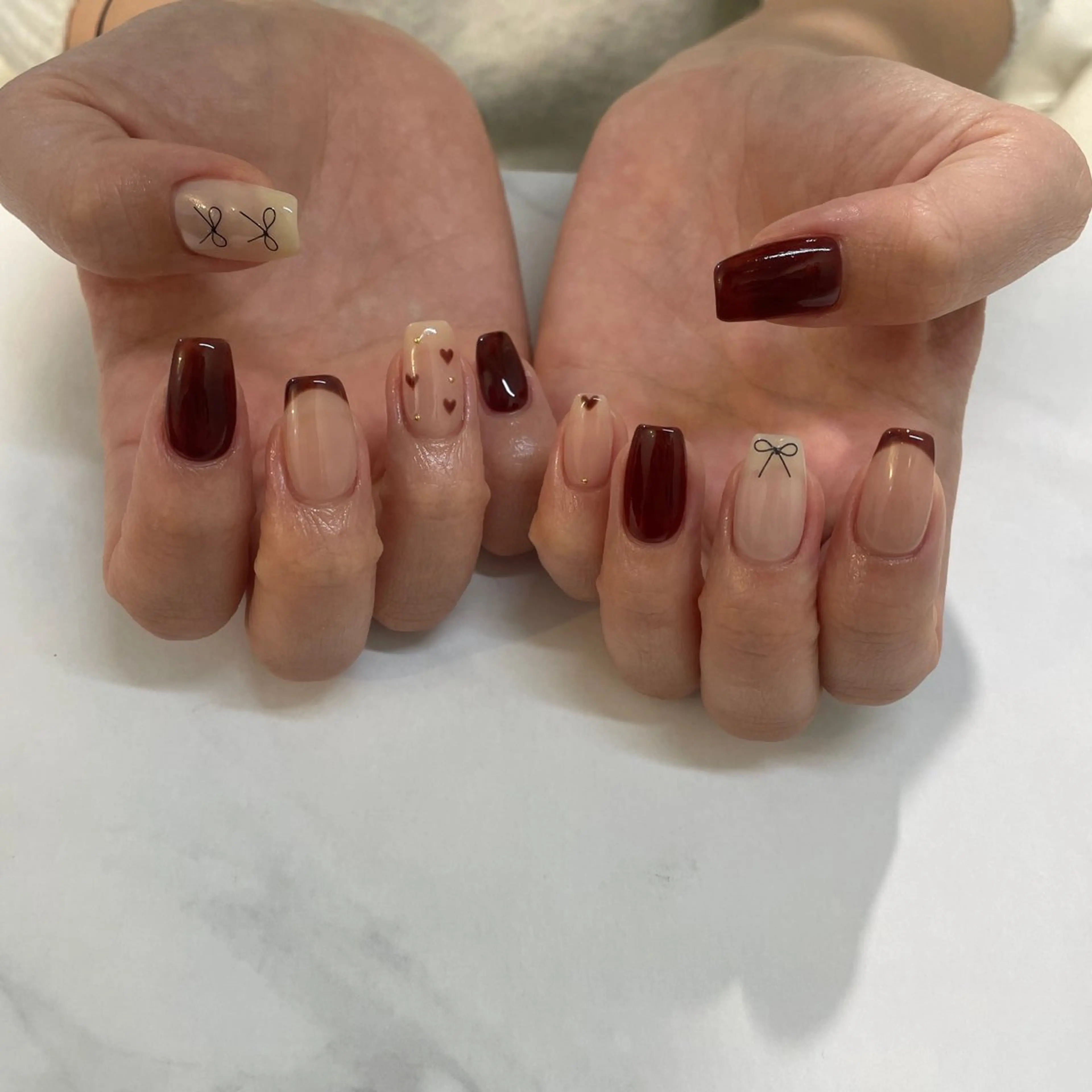 ネイル ハンドネイル ibrel  nail所属・内田 光のネイルデザイン