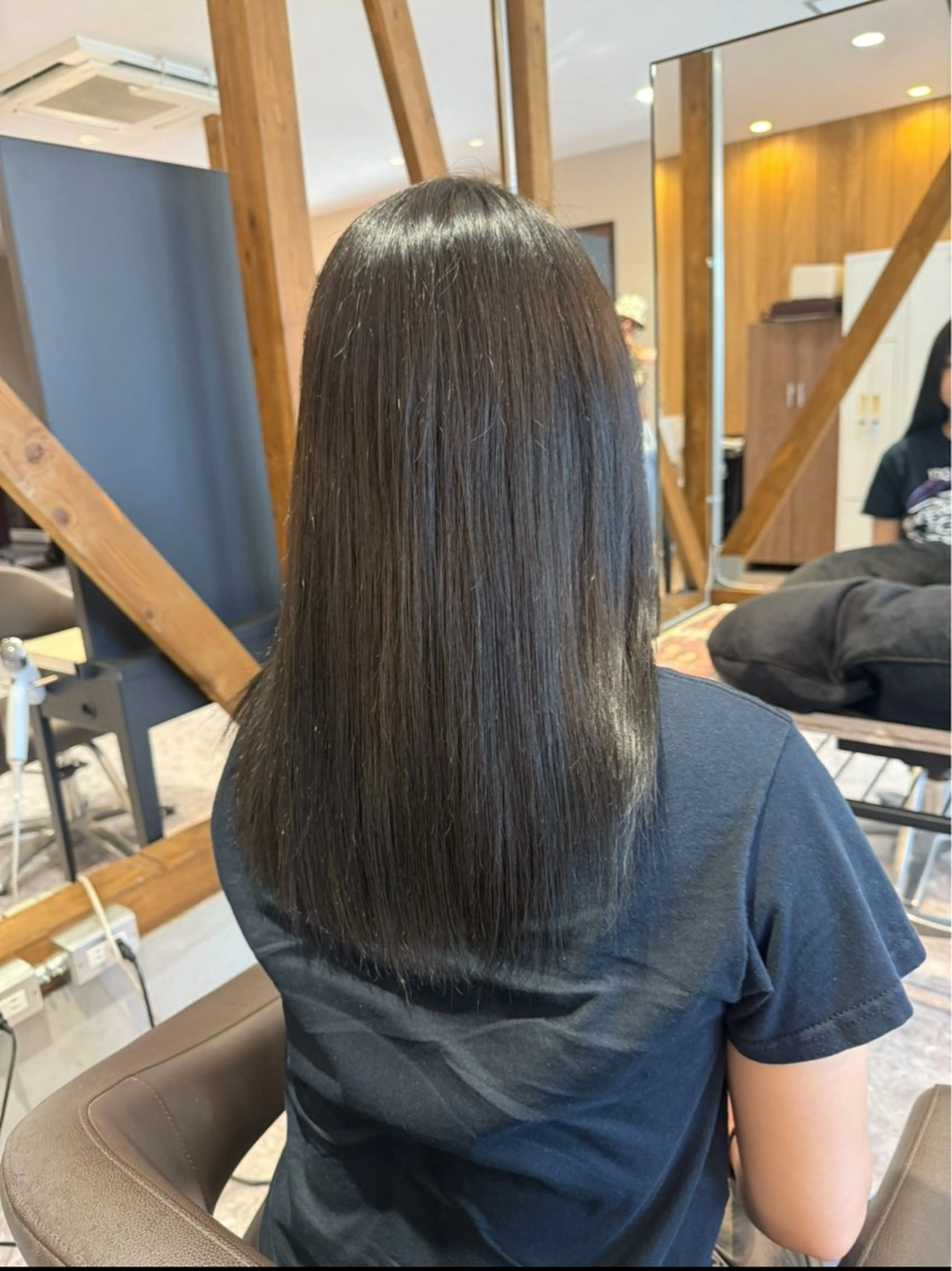 【ご新規様限定】カット+髪質改善ストレート👑の写真