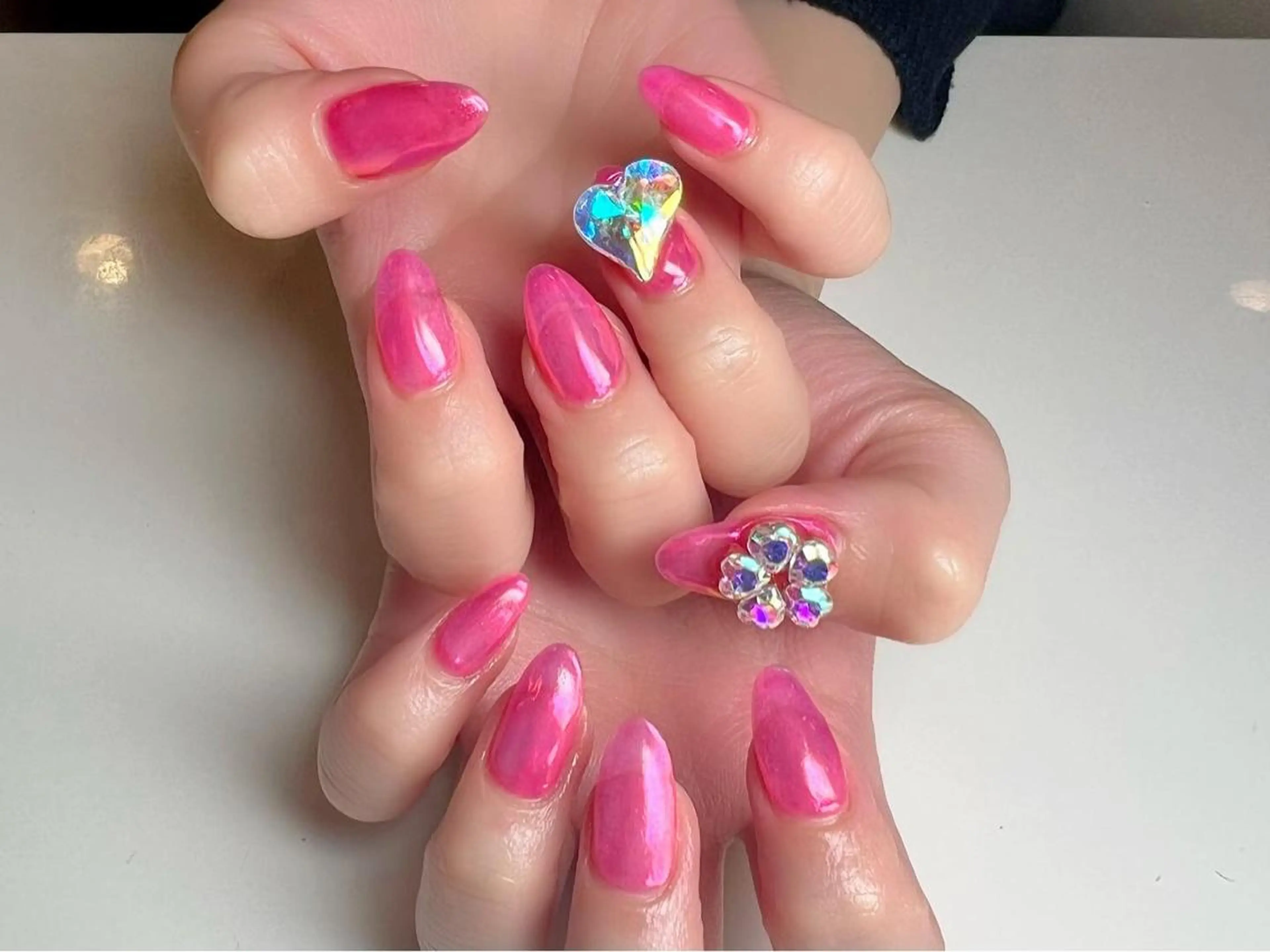 ミディアム ONIKA Nail 青山通り店所属・ONIKA Nail 表参道A4🦋2分のネイルデザイン
