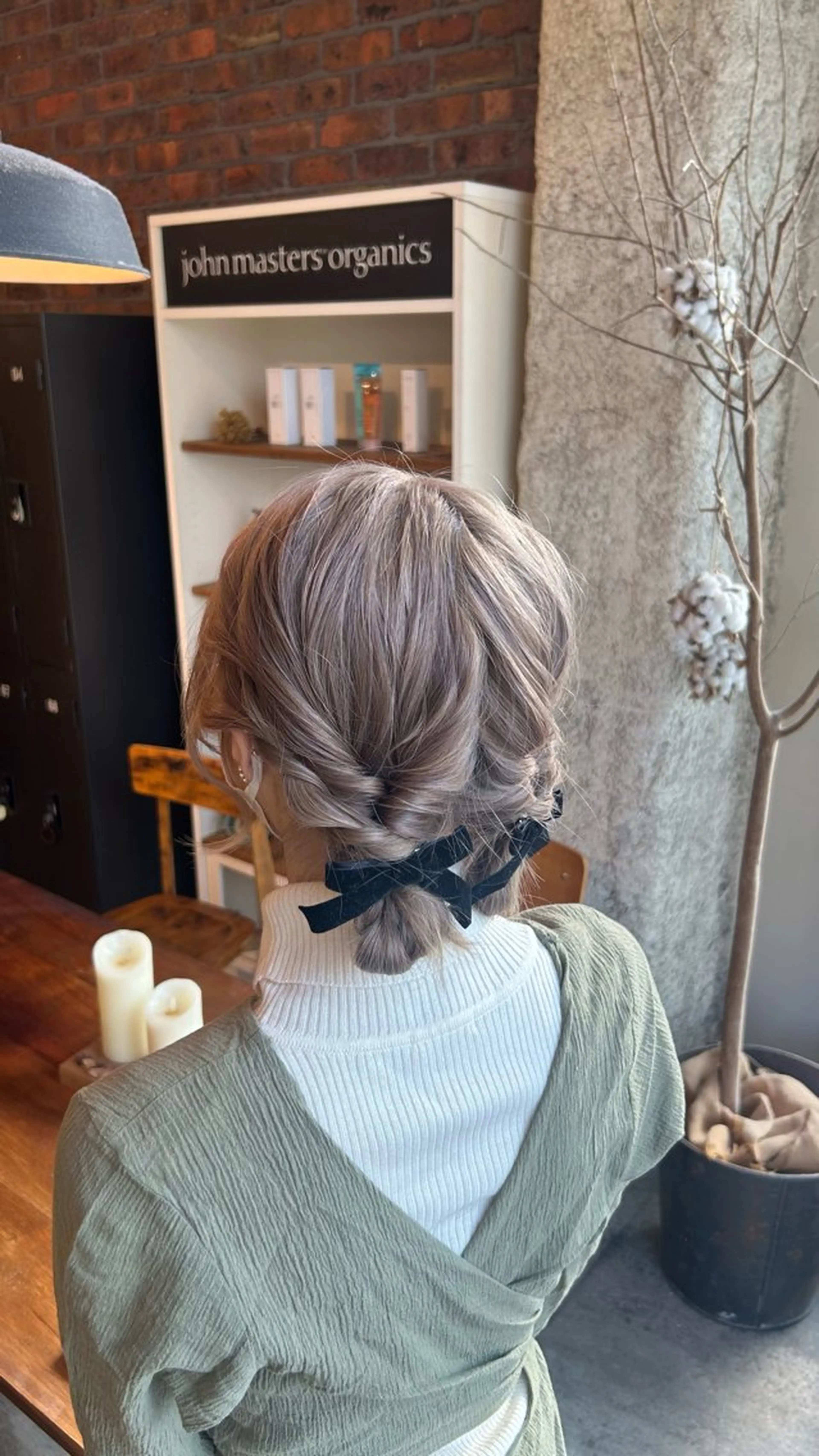 【お出かけ.Live前に 】ヘアセット🎀🌙の写真