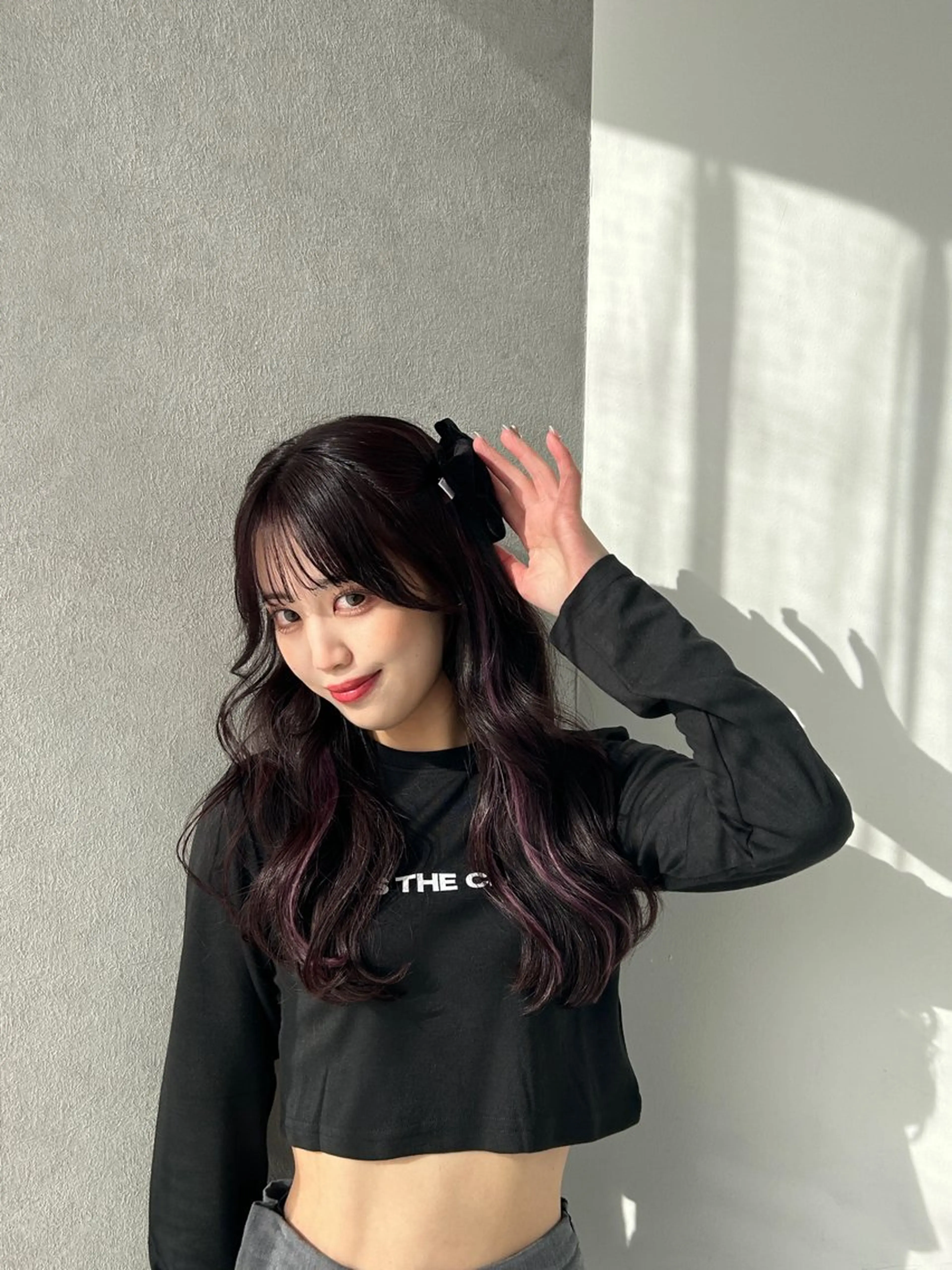 ロング エクステ レイヤーカット 瀬畑 拓海のヘアスタイル