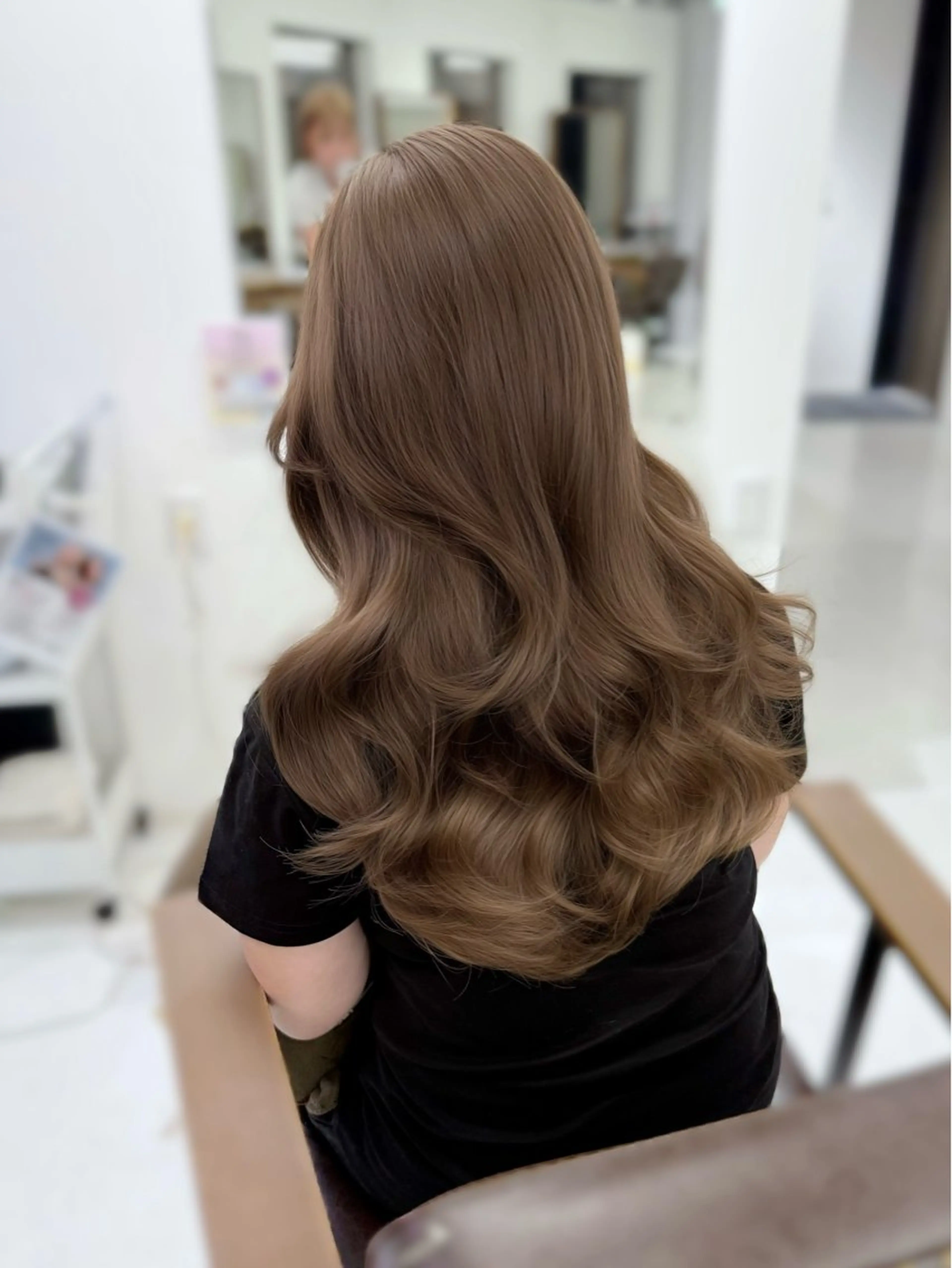 ロング カラー カット ヘアカラー 韓国ヘア×髪質改善 /yoshikaのヘアスタイル