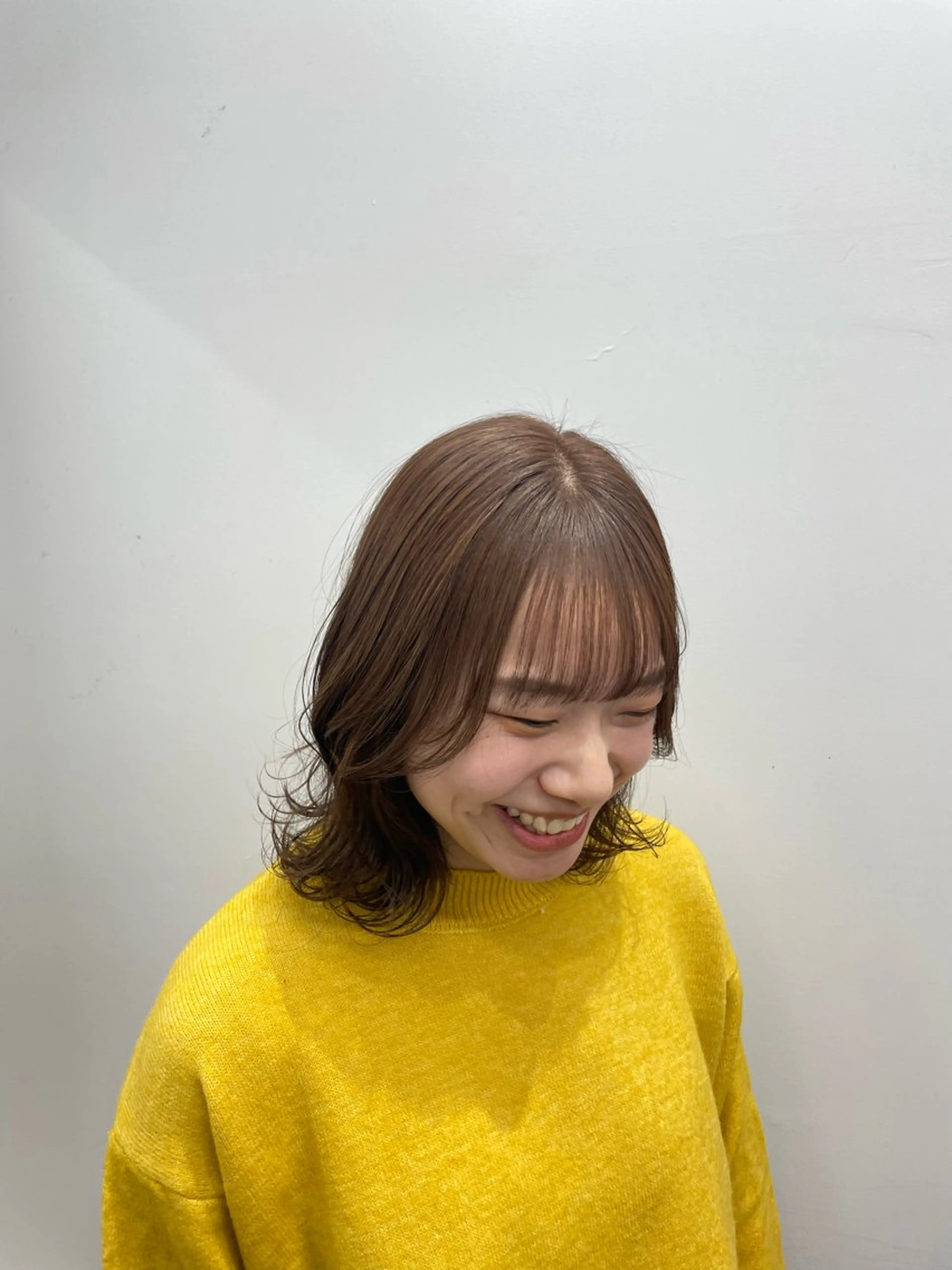 ミディアム カラー ayano 🌱のヘアスタイル