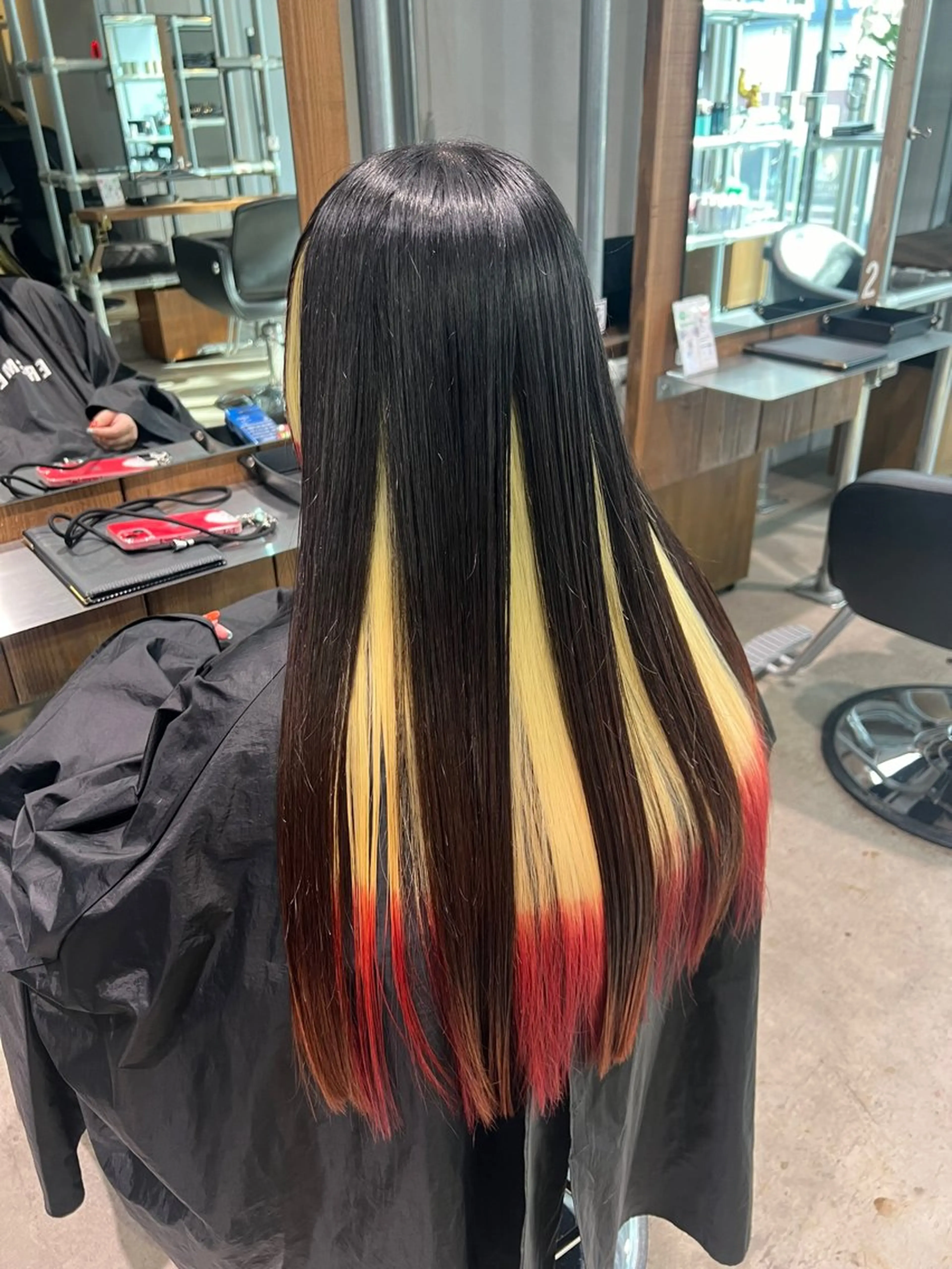 カラー ヘアカラー トリートメント EREMENT 五反田店所属・透明感カラー/レイヤ ーhinata.のヘアスタイル