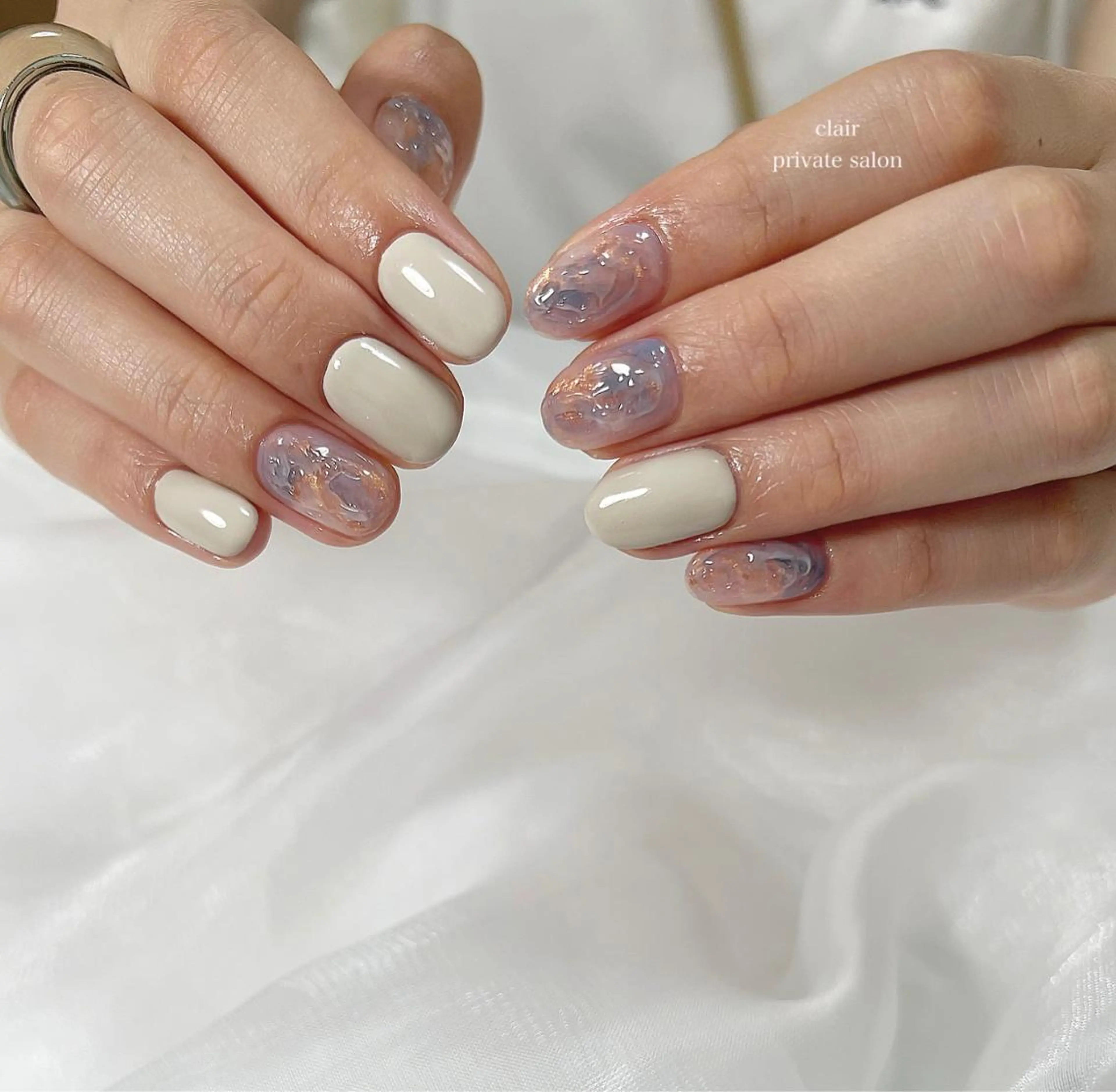 ネイル ハンドネイル ハンドケア nail salon una.のネイルデザイン