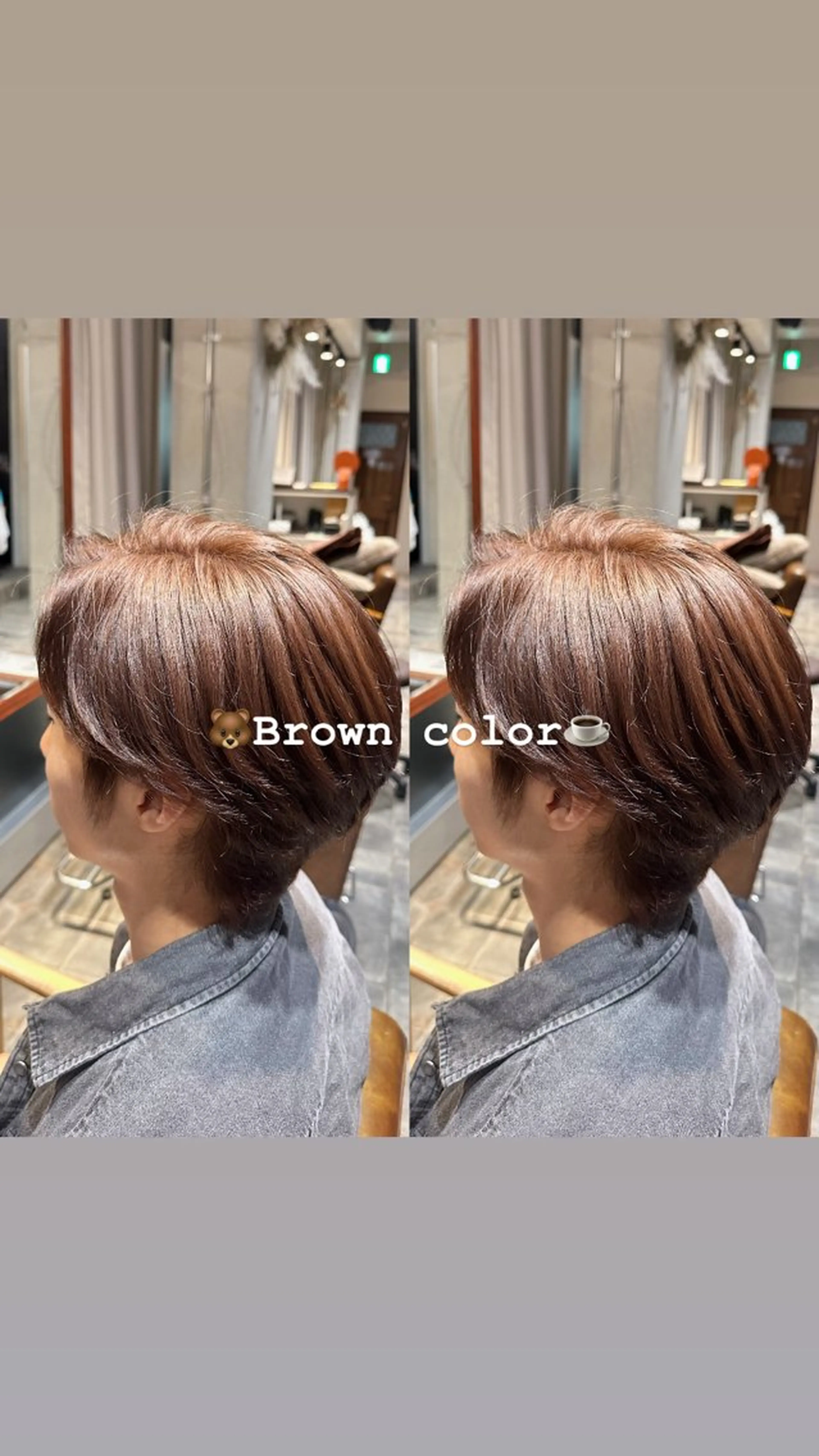 カラー メンズ メンズブリーチ ブリーチ ブラウンカラー ヘアカラー uru北千住所属・🎀Miu / model募集中💞のヘアスタイル