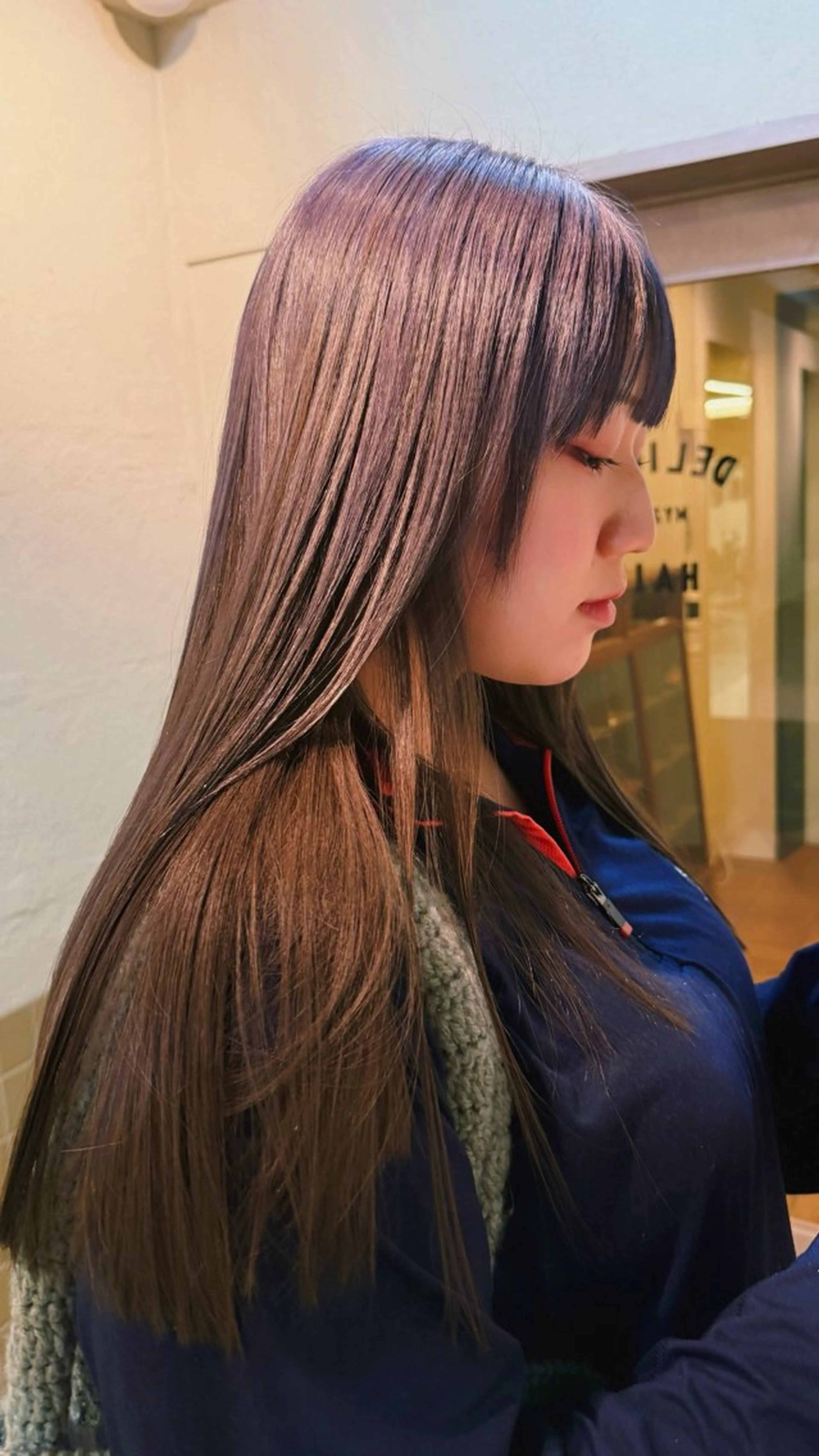 セミロング 【haRu ハル】 ゴトウハナのヘアスタイル