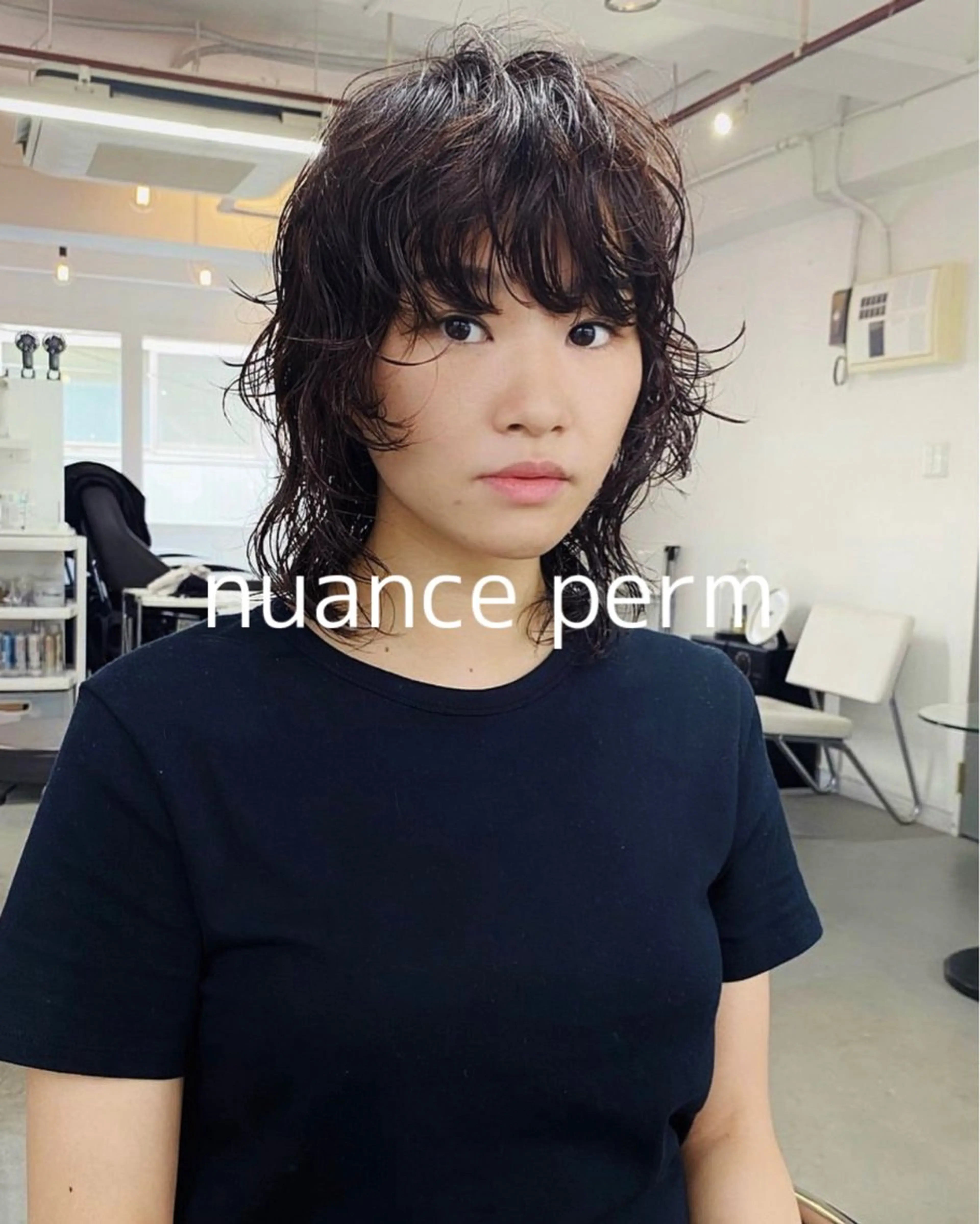 ミディアム パーマ カット パーマ トリートメント 丹所属・チヒロ/ショート /メンズパーマのヘアスタイル