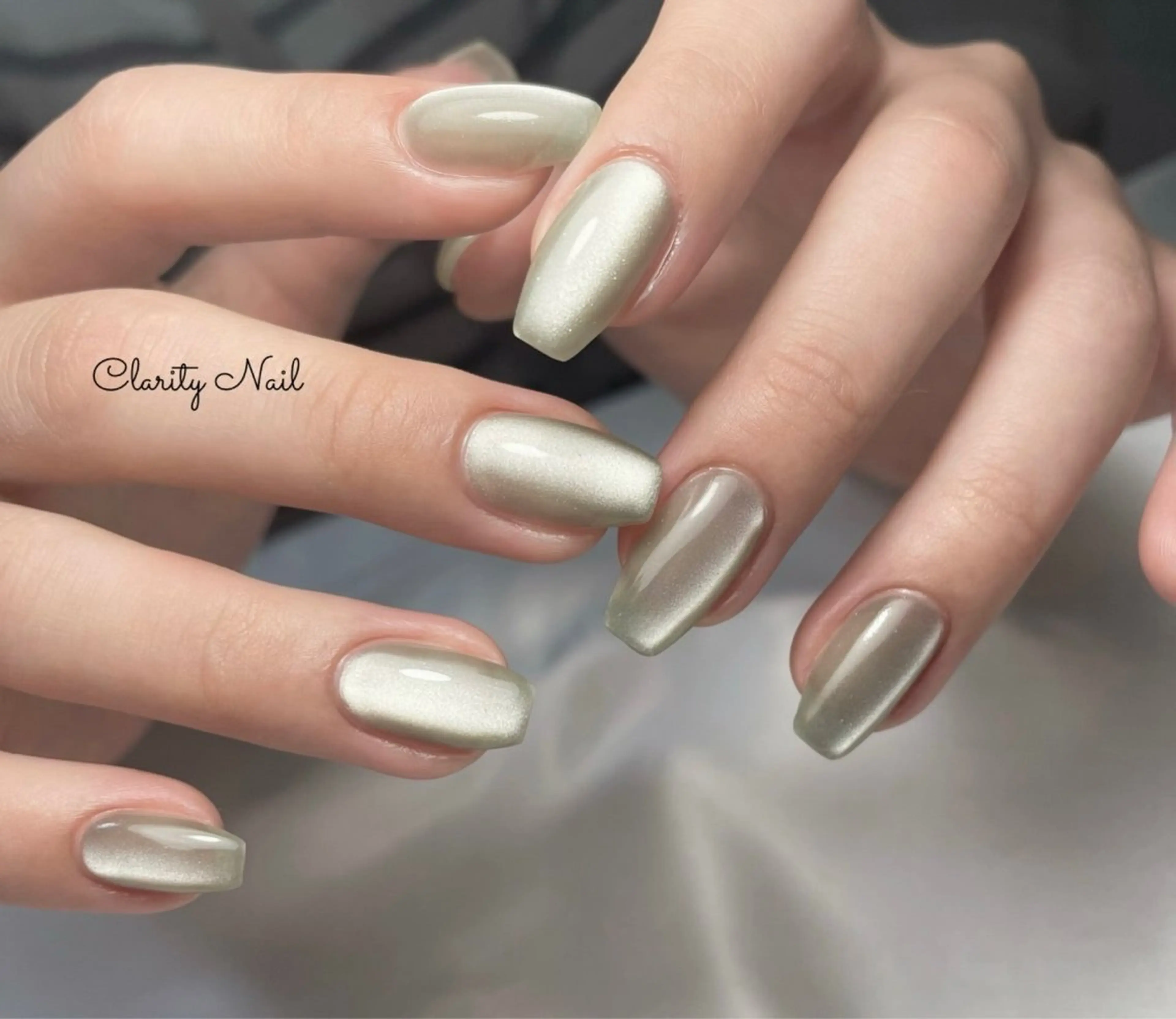 ネイル ワンカラーネイル ハンドネイル Clarity Nailのネイルデザイン