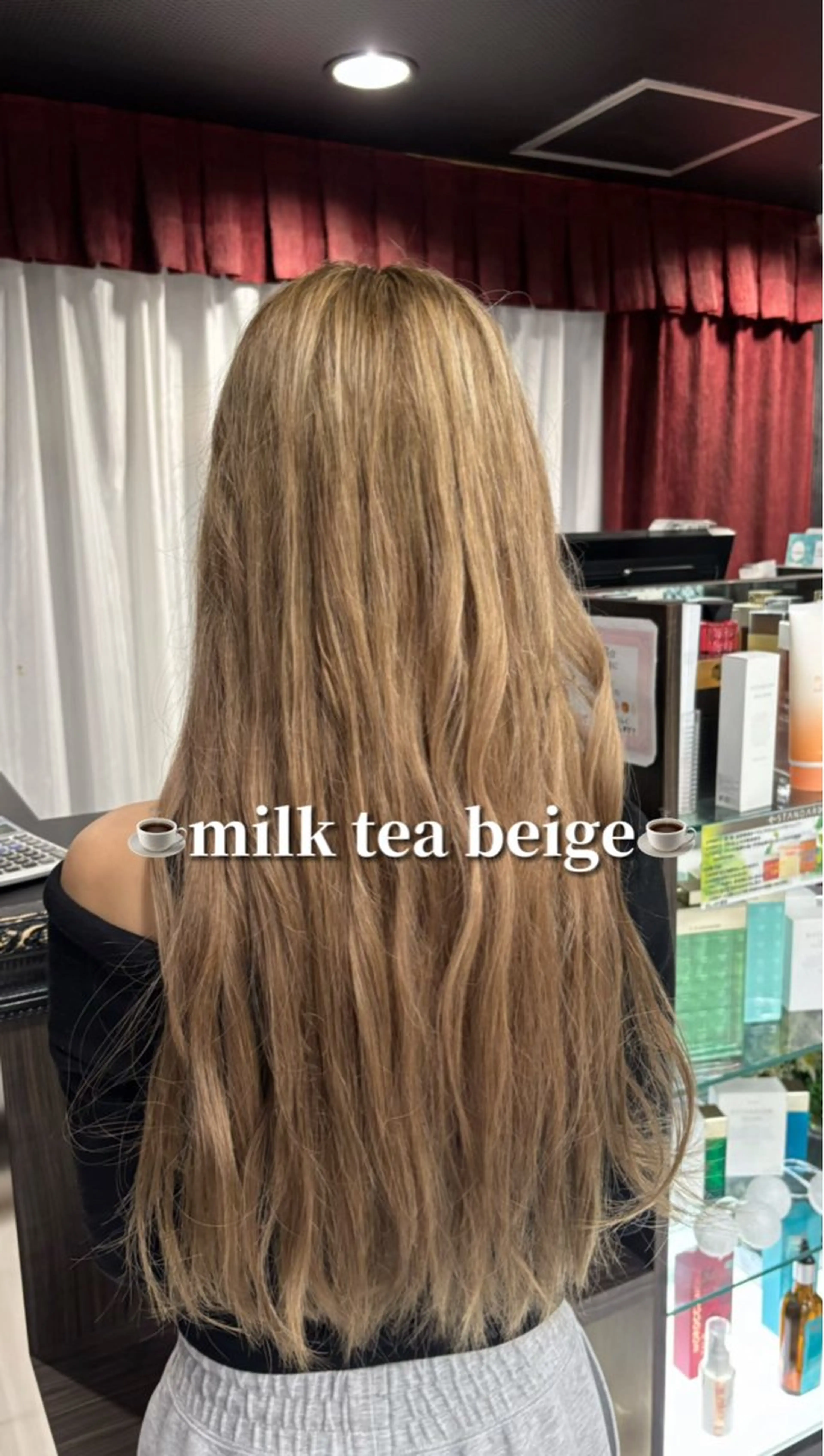 ロング ヘアカラー ブリーチモデル募 集🩵AYAKA🩵のヘアスタイル