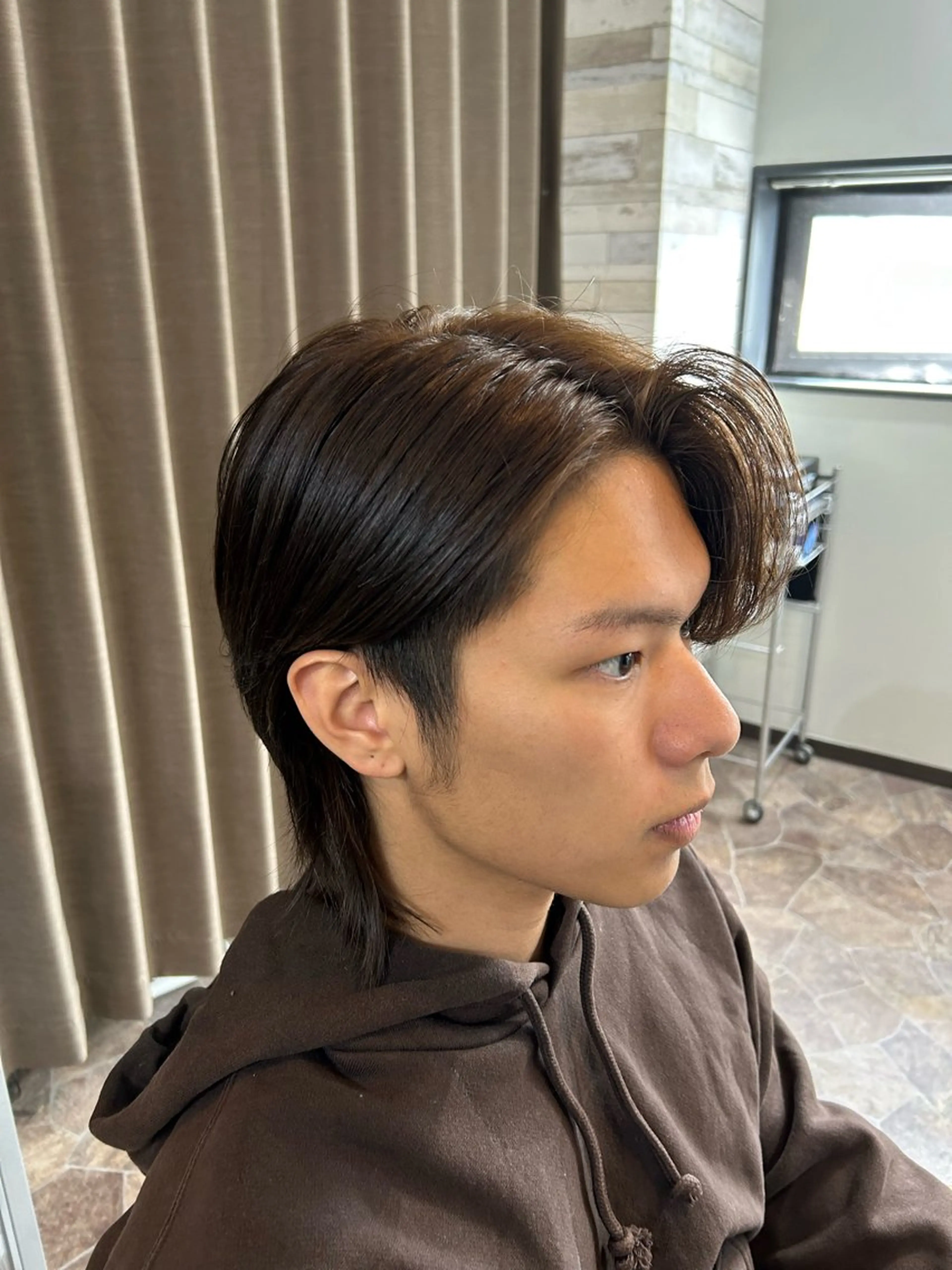 ミディアム カラー ヘアアレンジ メンズ ヘアカラー HRK1st所属・HRK1st RYOKIのヘアスタイル
