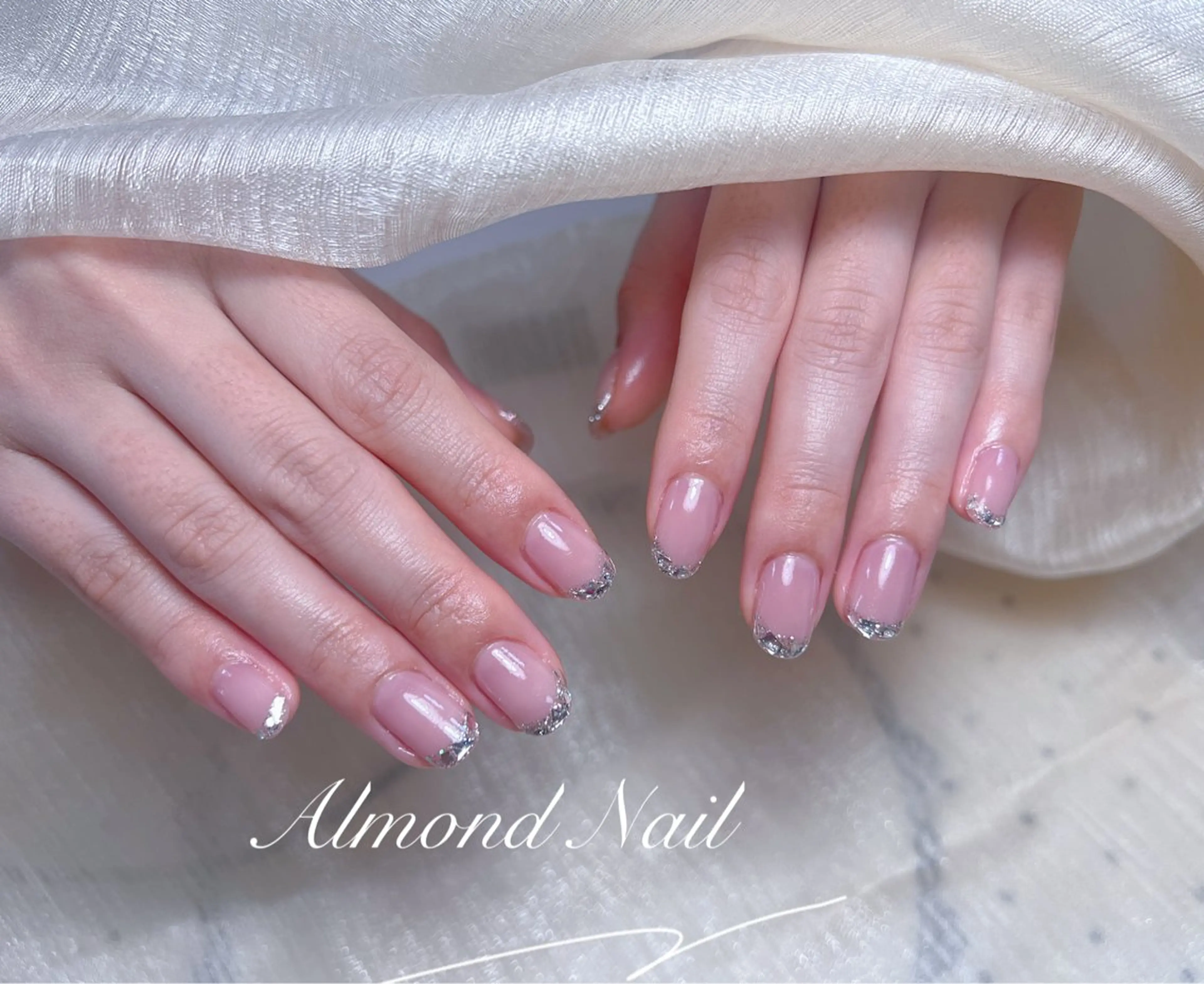 ネイル ハンドネイル Almond Nail 亀戸のネイルデザイン