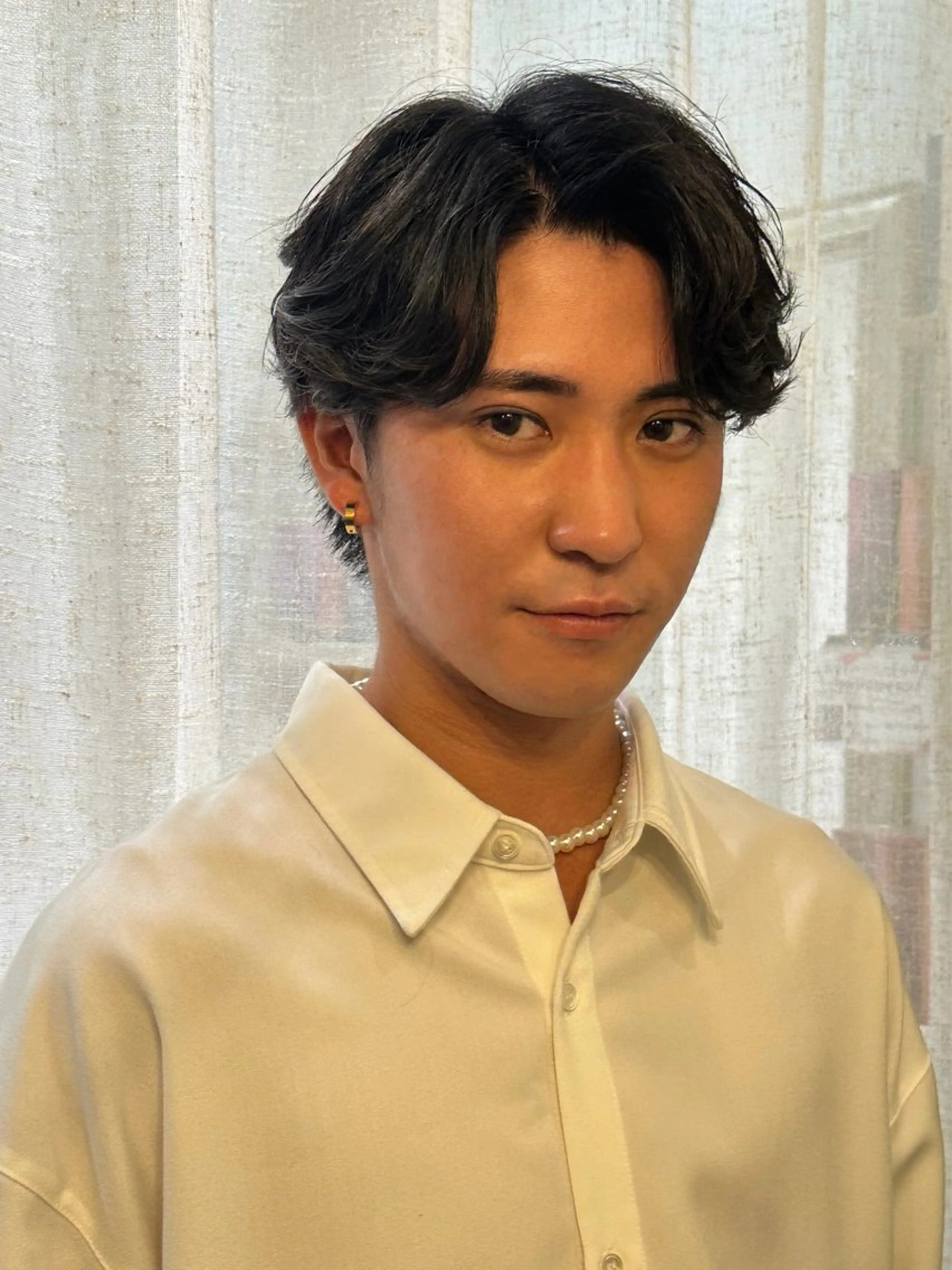 【センターパートスタイル限定】メンズカット+シャンプー+セットの写真