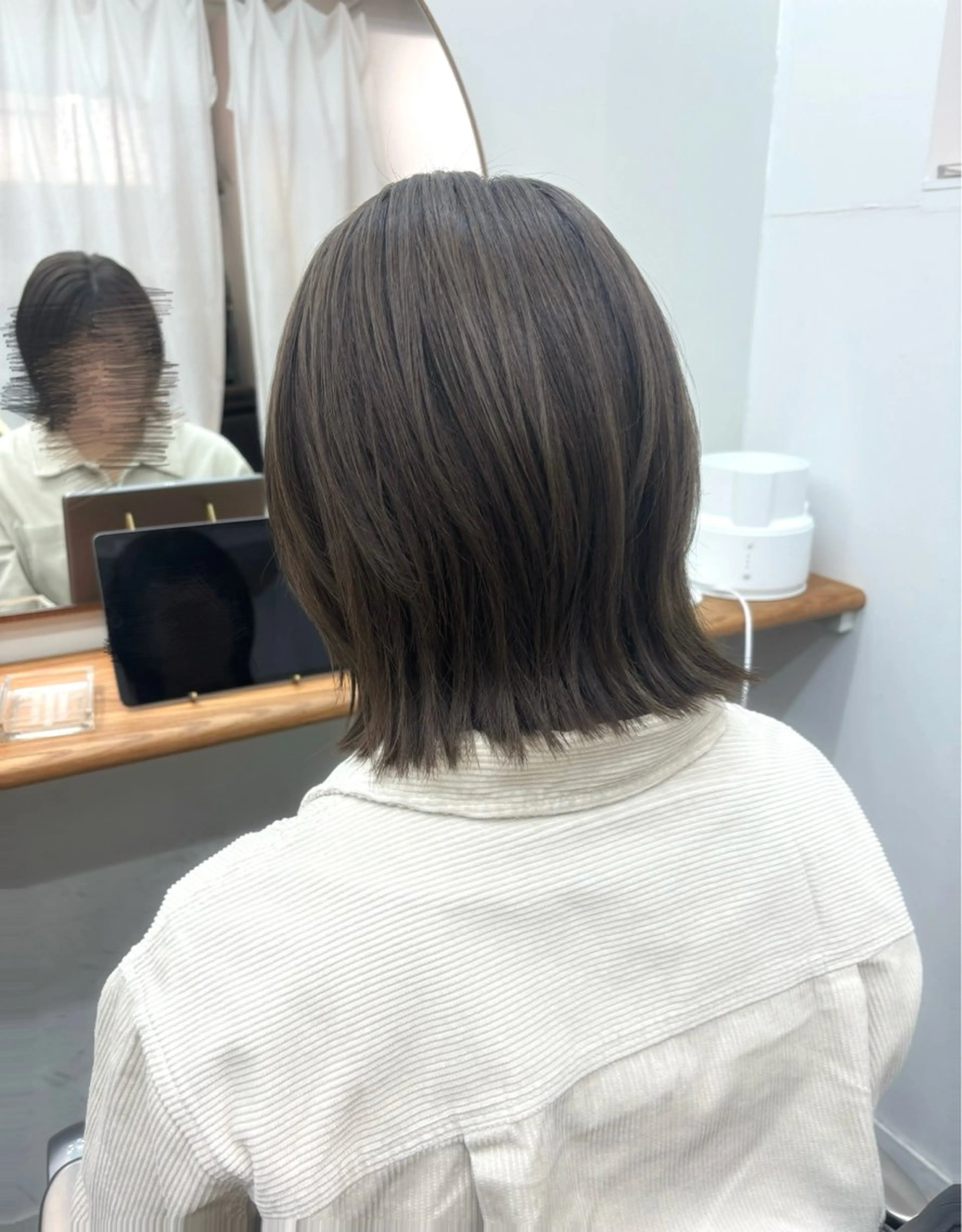 カラー ヘアカラー トリートメント ヘッドスパ ☑️aiko【艶 カラー・ショート募】のヘアスタイル