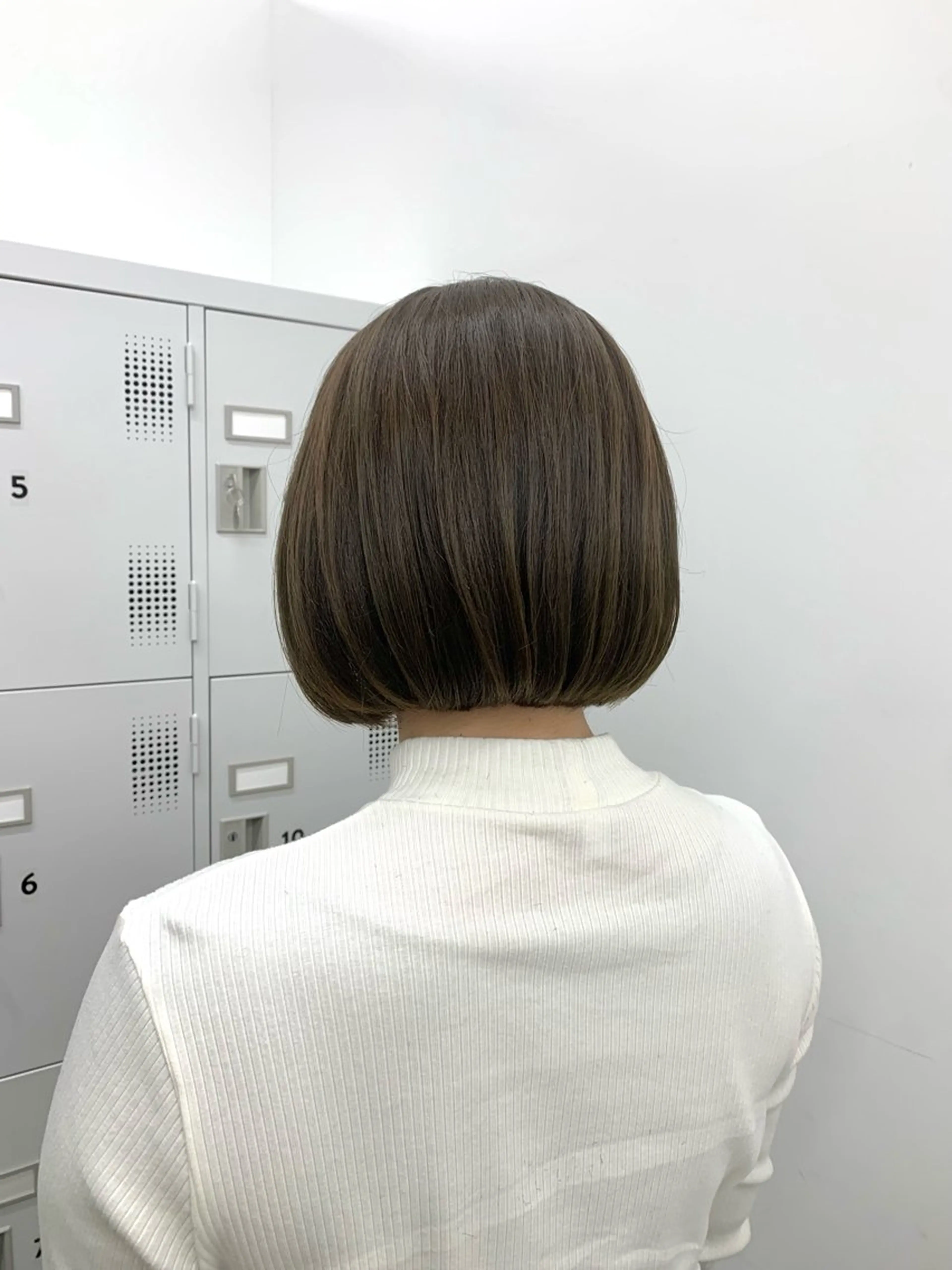 ショート カラー グレージュ カーキグレージュ カット ヘアカラー ヘッドスパ 本格ヘッドスパ🌿 ×ヘア　佐藤のヘアスタイル