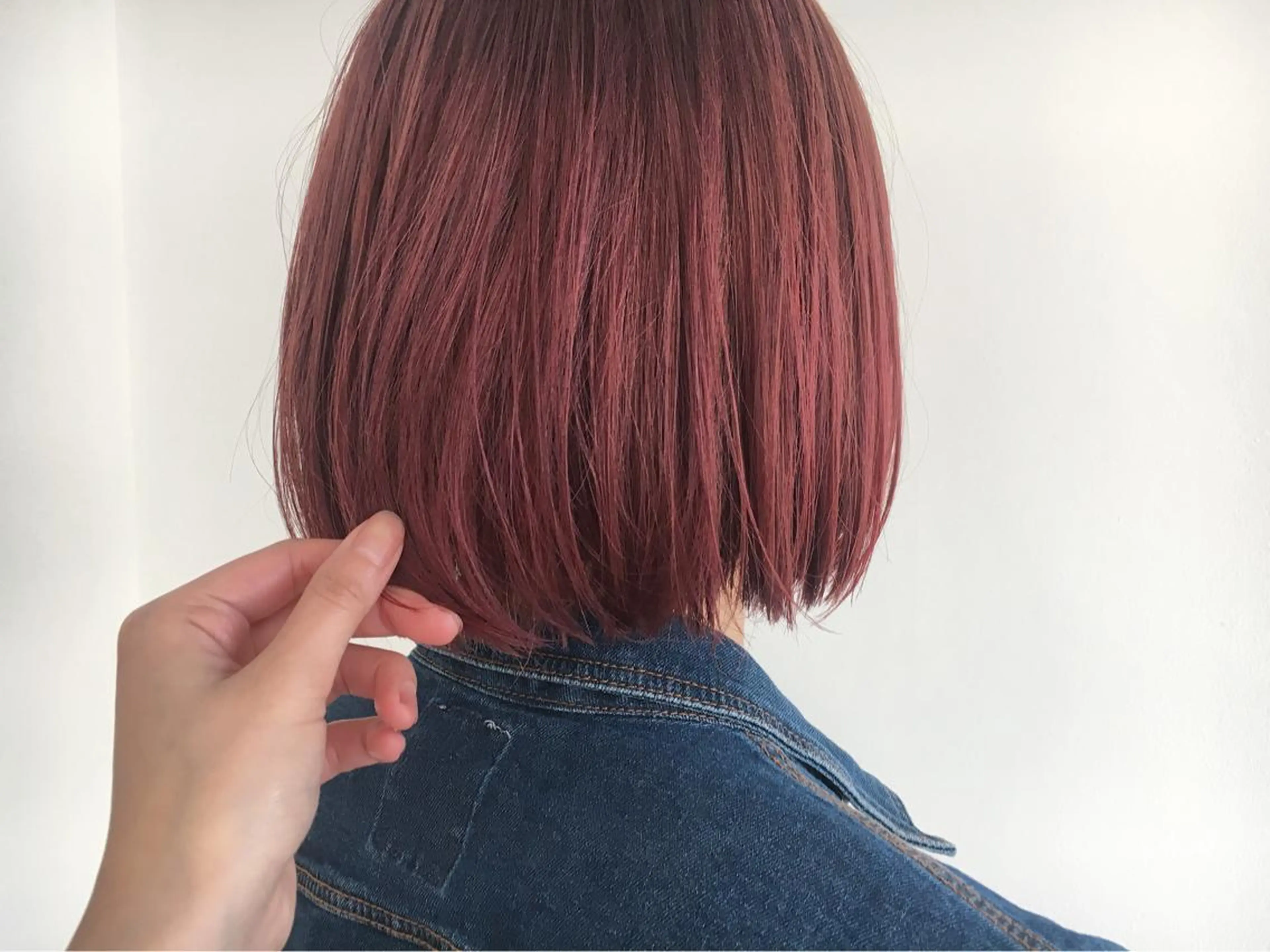 ショート カラー ヘアアレンジ ピンクカラー バイオレットカラー マンツーマン施術🦋 ayajuのヘアスタイル