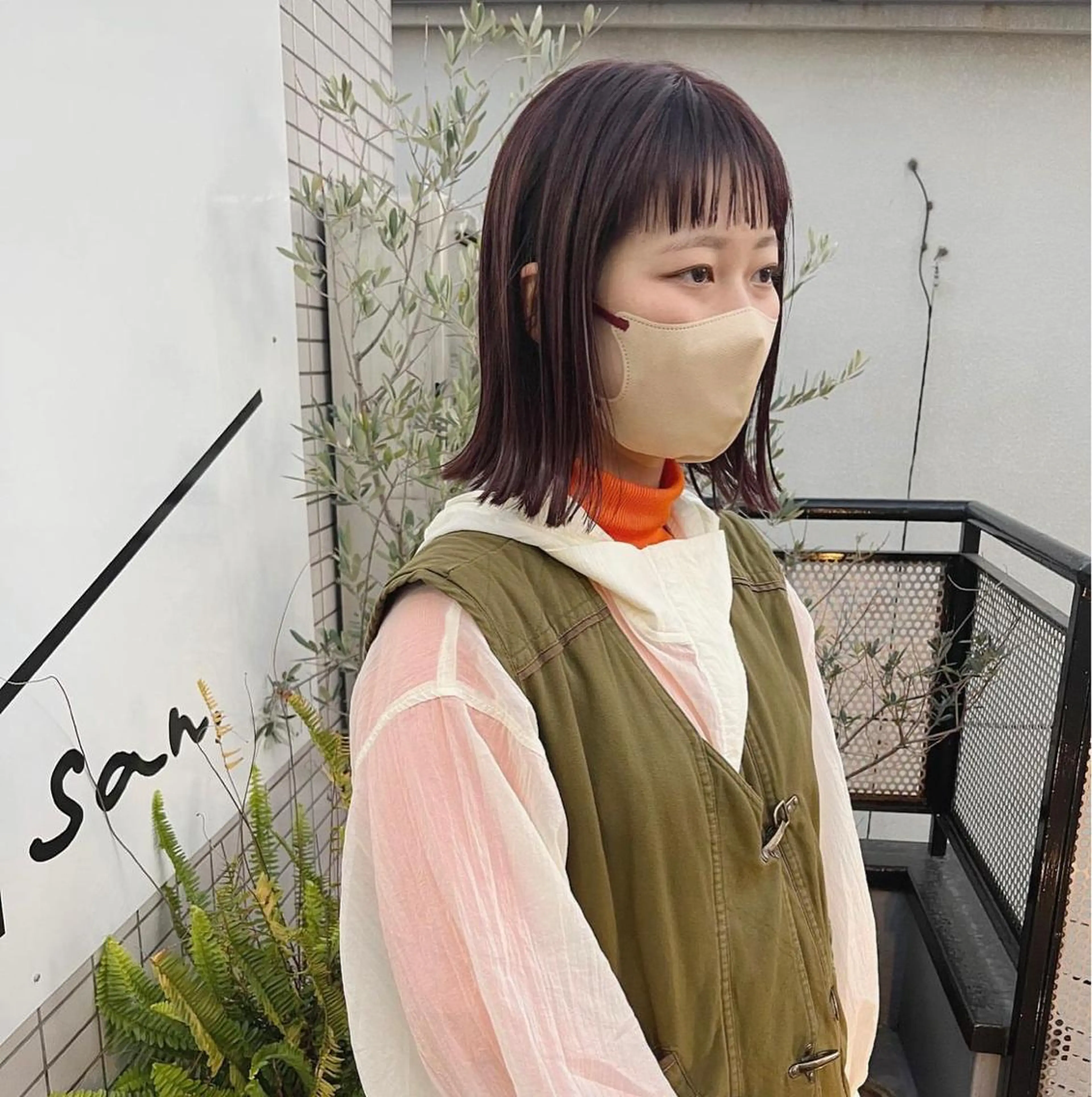 ミディアム カラー 渋谷/原宿/メンズ/ コヤマトモヤのヘアスタイル