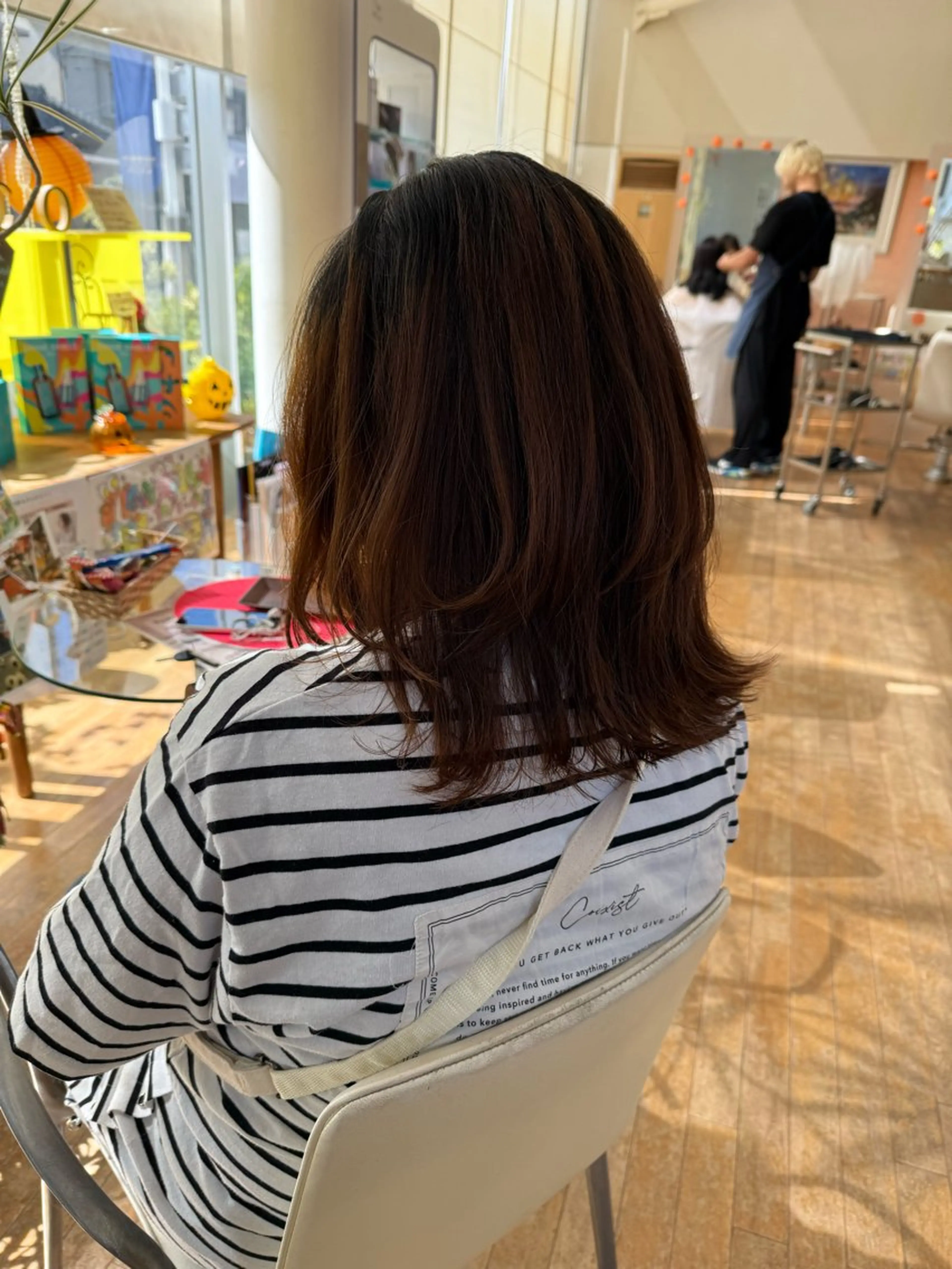 セミロング 山本 瑠華のヘアスタイル