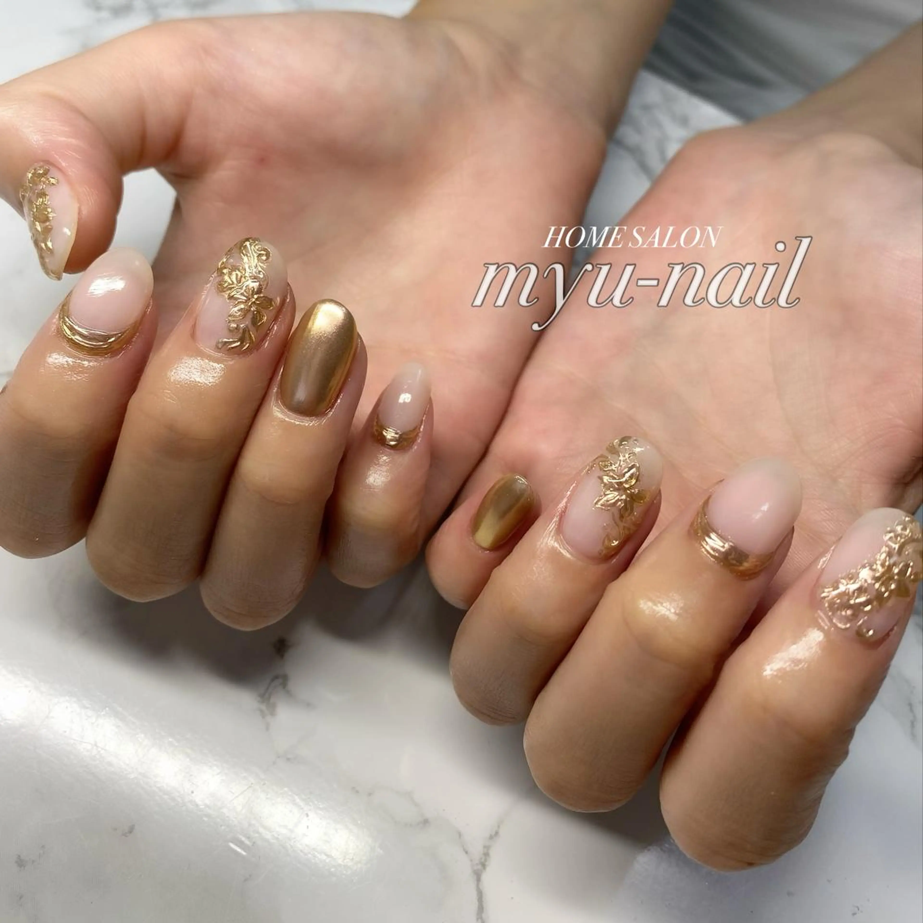 ネイル ホームサロン myu-nailのネイルデザイン
