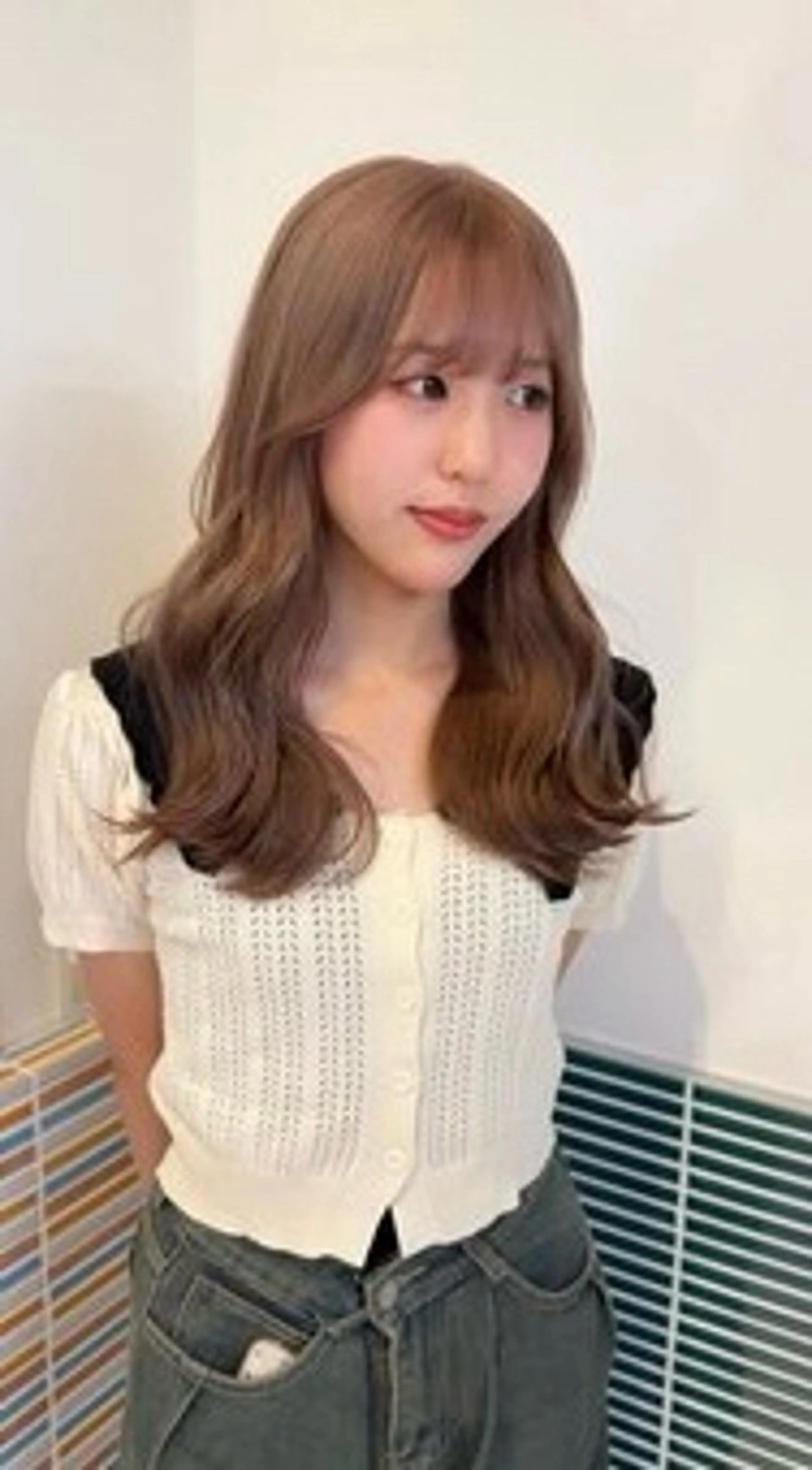 ロング カラー ヘアカラー ★梅田似合わせカラー ちどり★のヘアスタイル