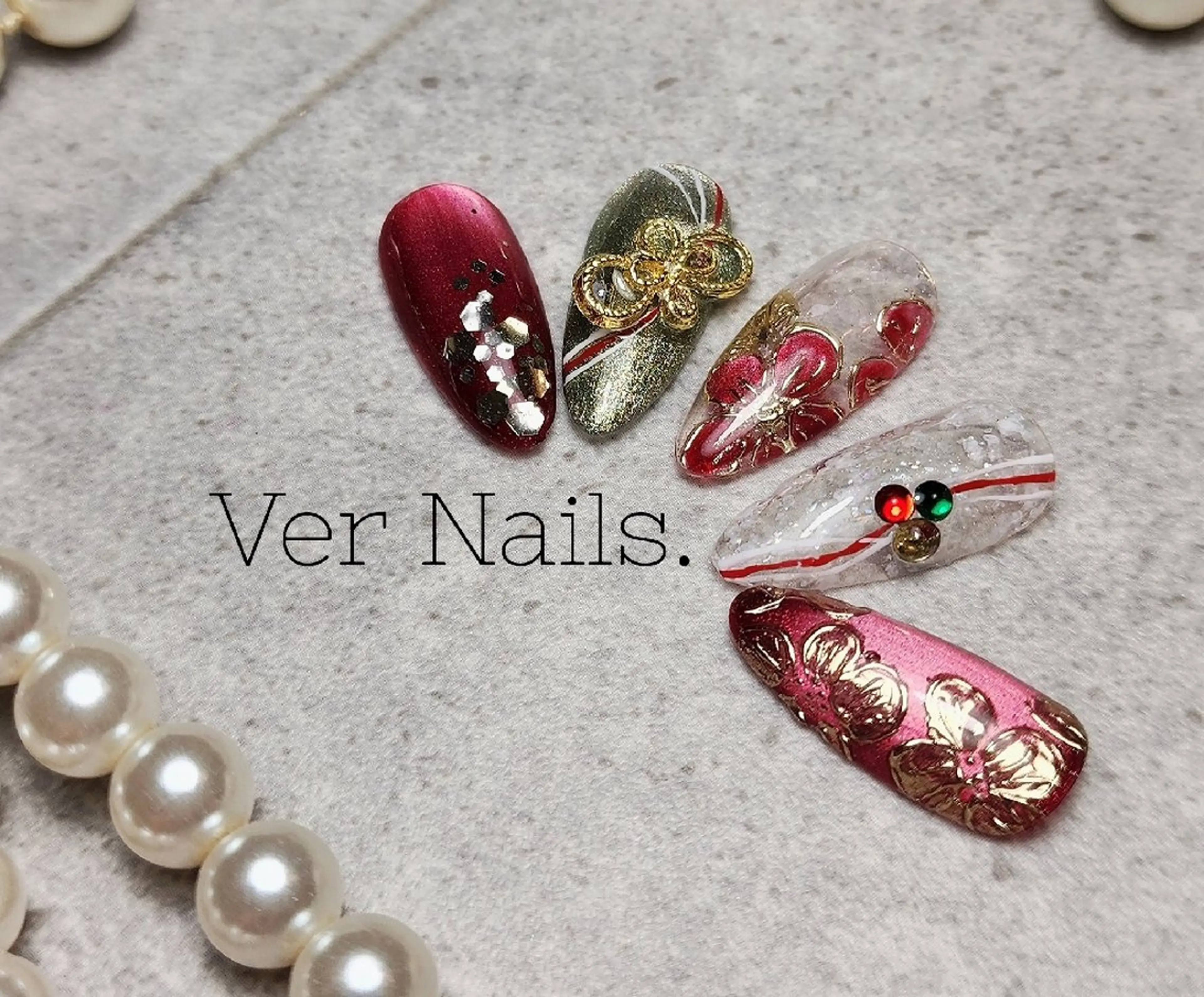 ネイル 成人式 ハンドネイル Ver  Nails.のその他イメージ