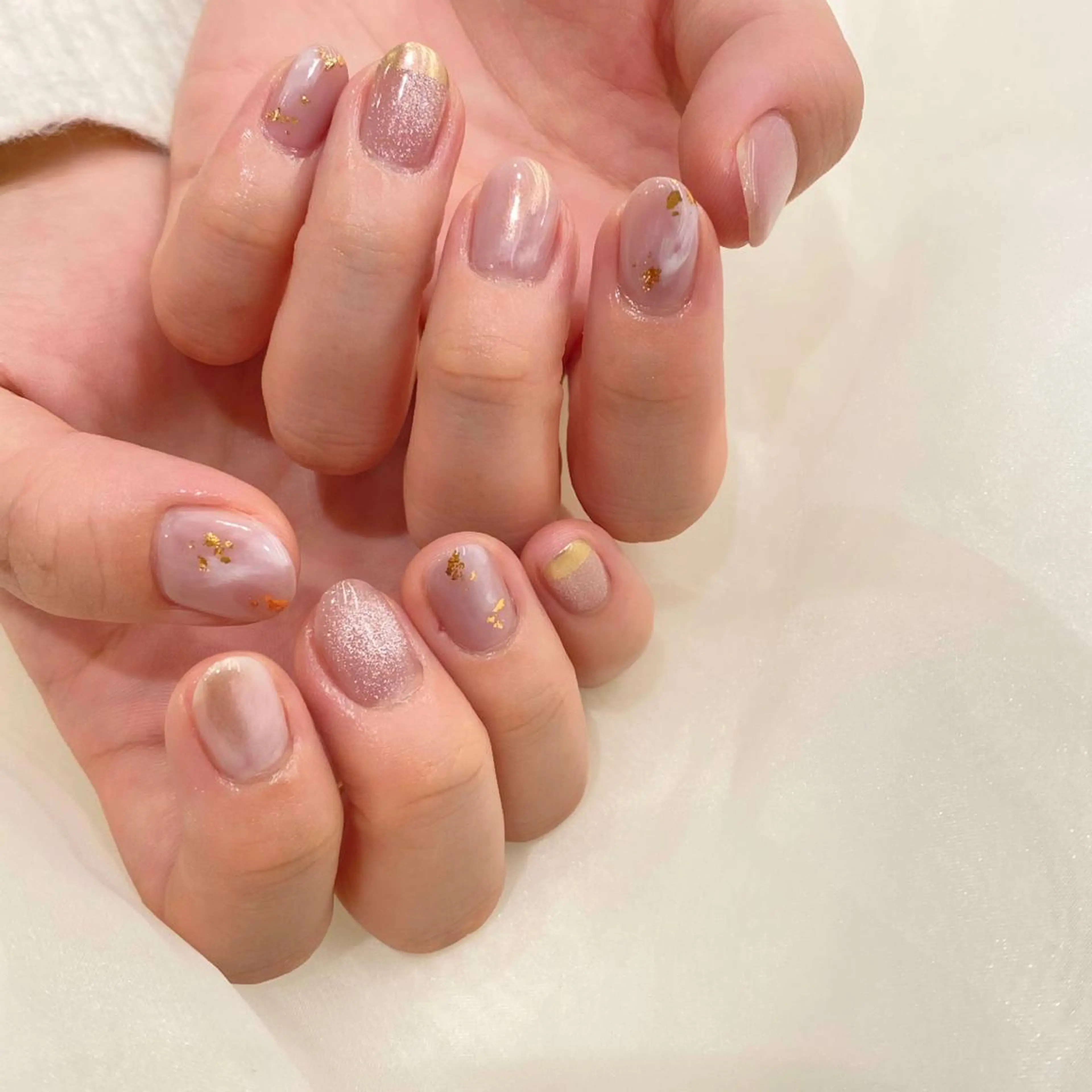 ネイル ハンドネイル Yuriko Omi パラジェル/渋谷のネイルデザイン