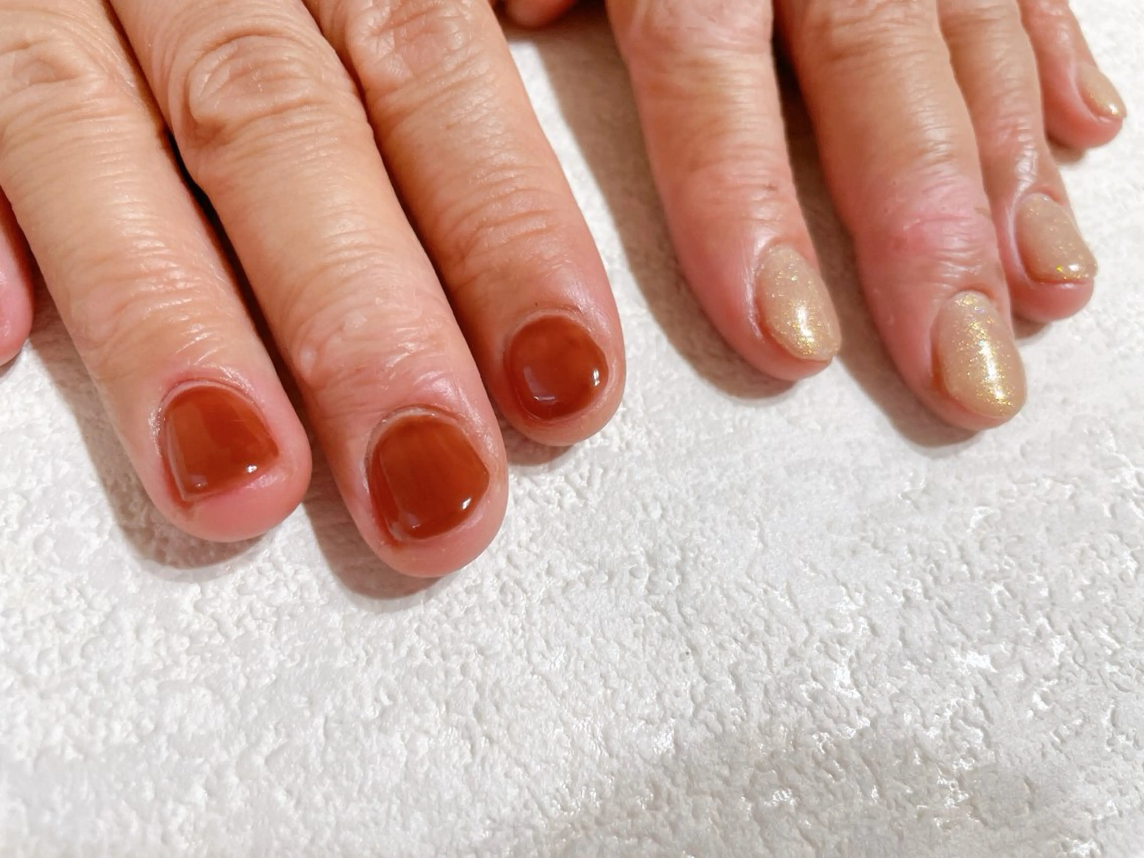 ネイル ジェルネイル メンズネイル ワンカラーネイル パラジェル 春ネイル kikinail 溝の口のネイルデザイン