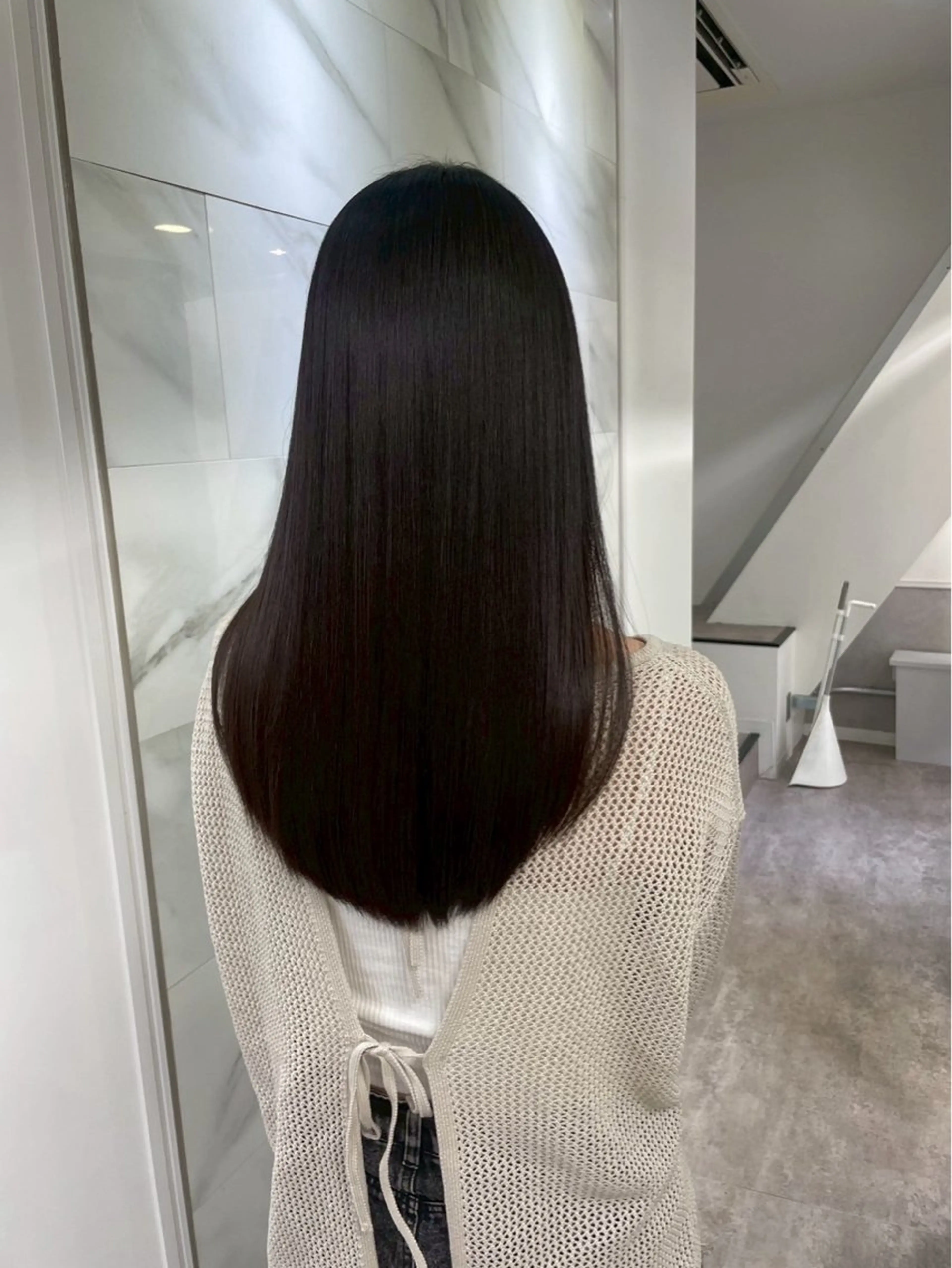 ロング ヘアカラー ヘッドスパ soigne 表参道【ソワネ】所属・艶髪🩰透明感カラー 🫧あやみのヘアスタイル