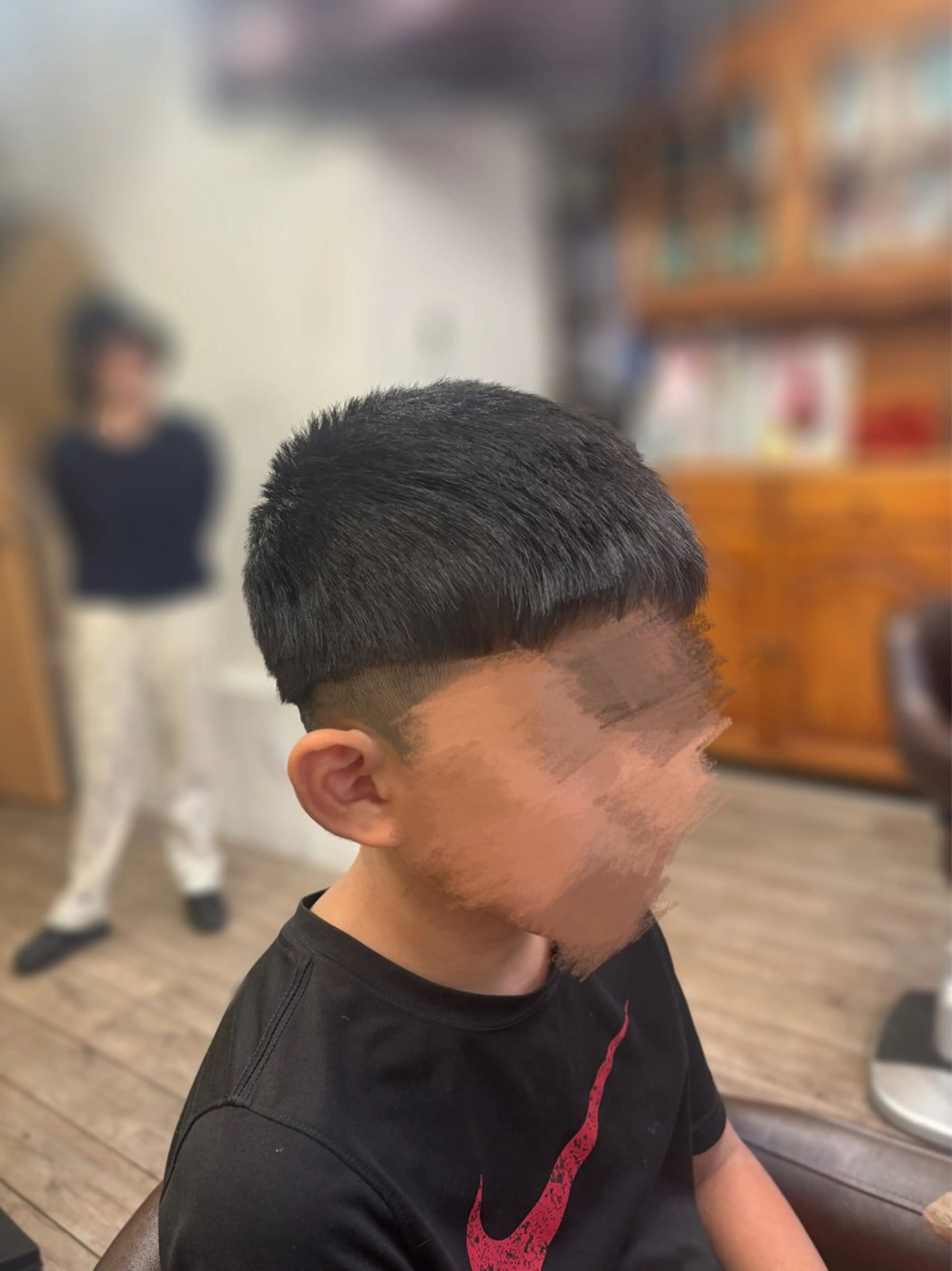メンズ キッズ ️🫧押上️🫧はな 🫧うる艶パーマのヘアスタイル