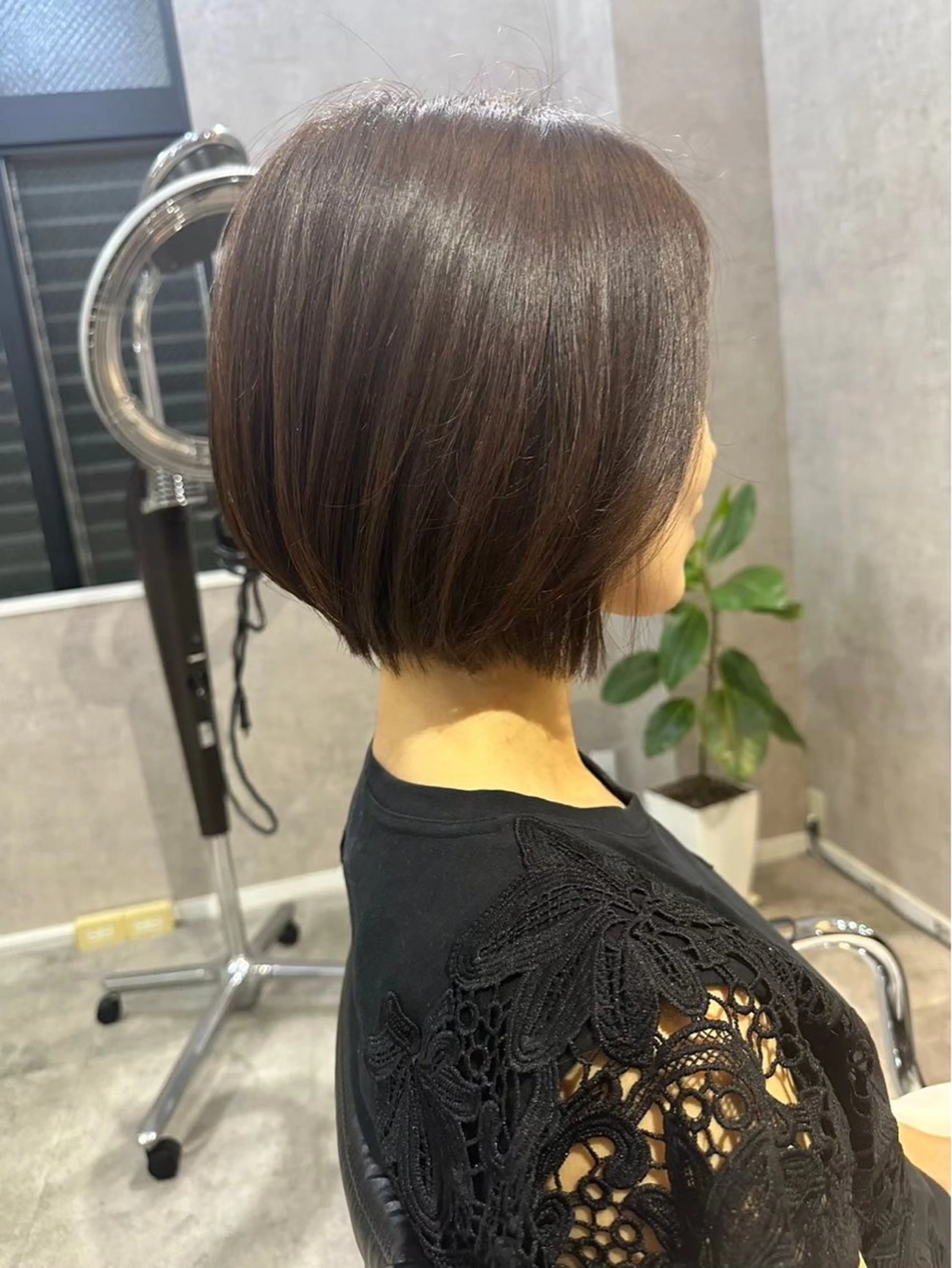 ショート カラー ヘアカラー トリートメント 飯田 晟恭のヘアスタイル