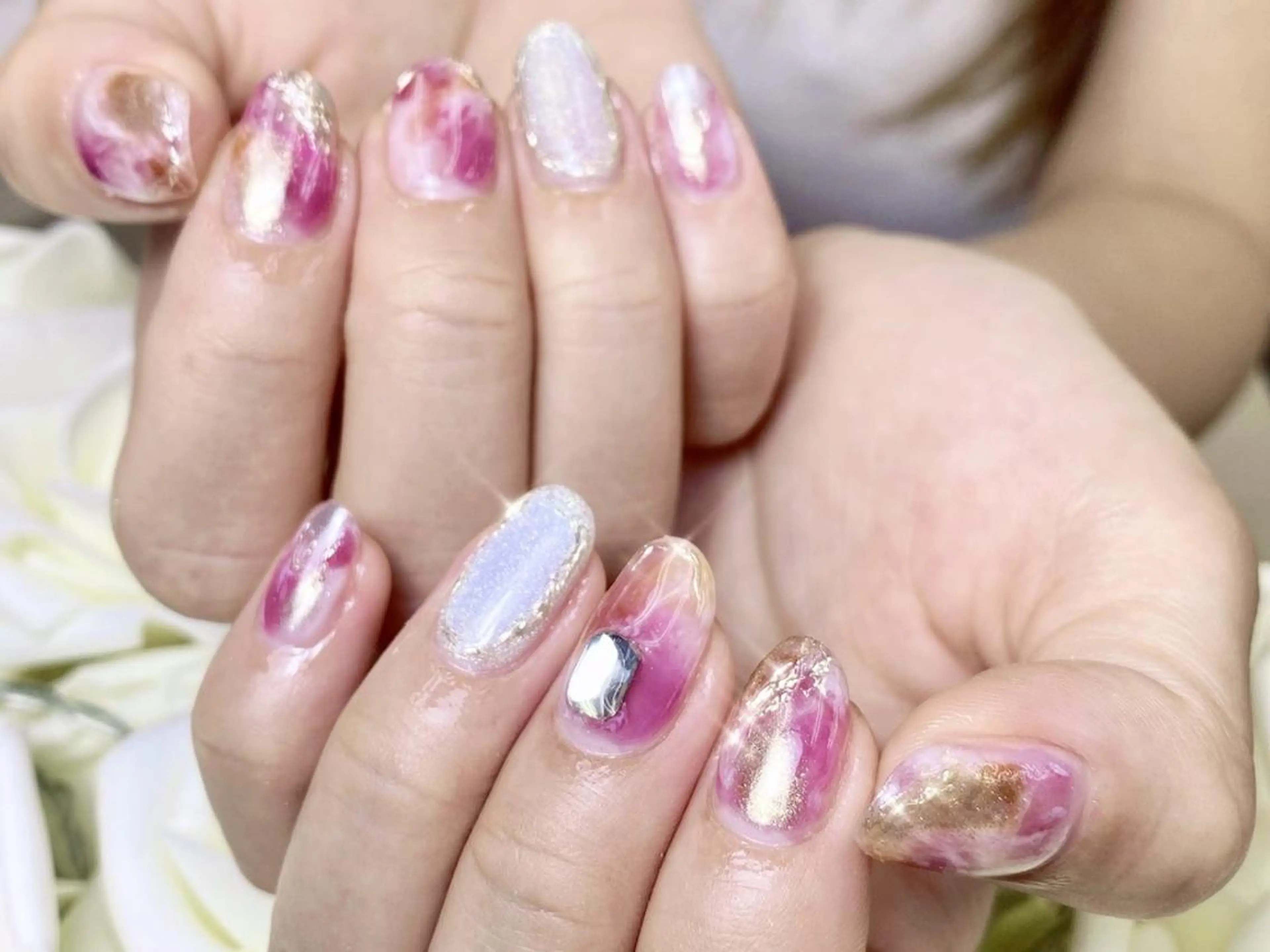 ネイル 🎀新宿Nail ハヤのネイルデザイン