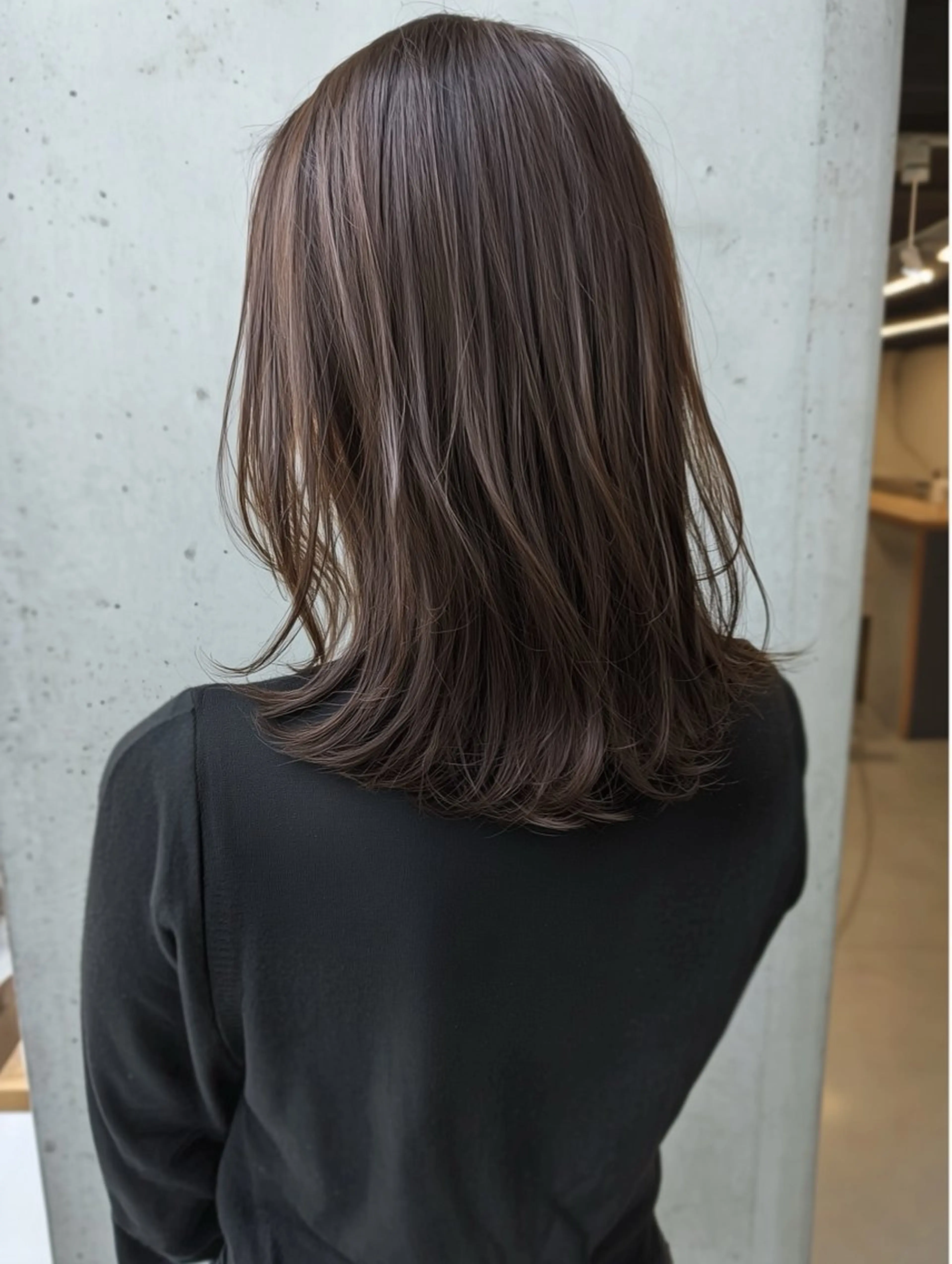 セミロング 楓 ／カットモデル募集のヘアスタイル