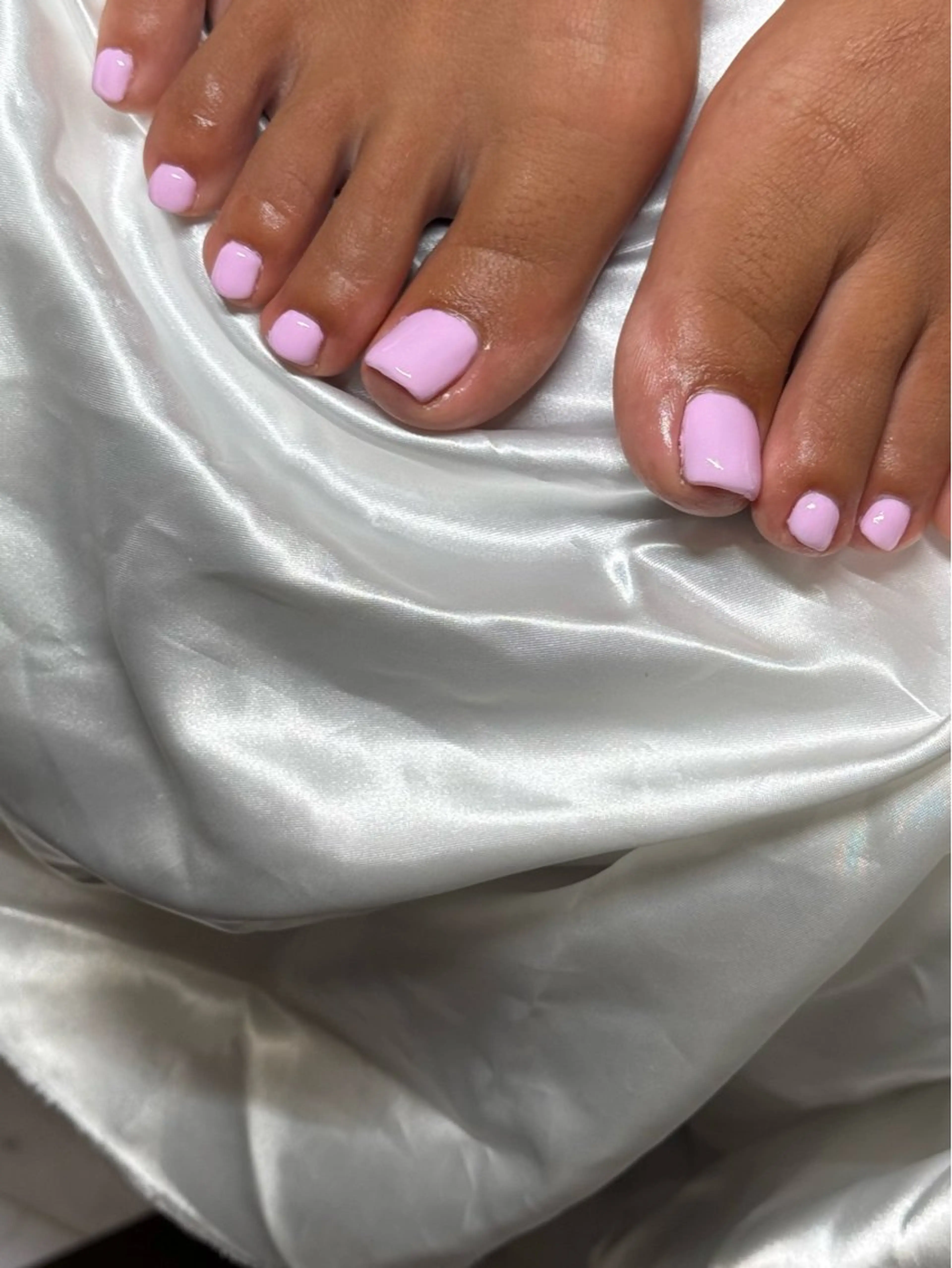 ネイル ワンカラーネイル フットネイル Bell Nailのネイルデザイン